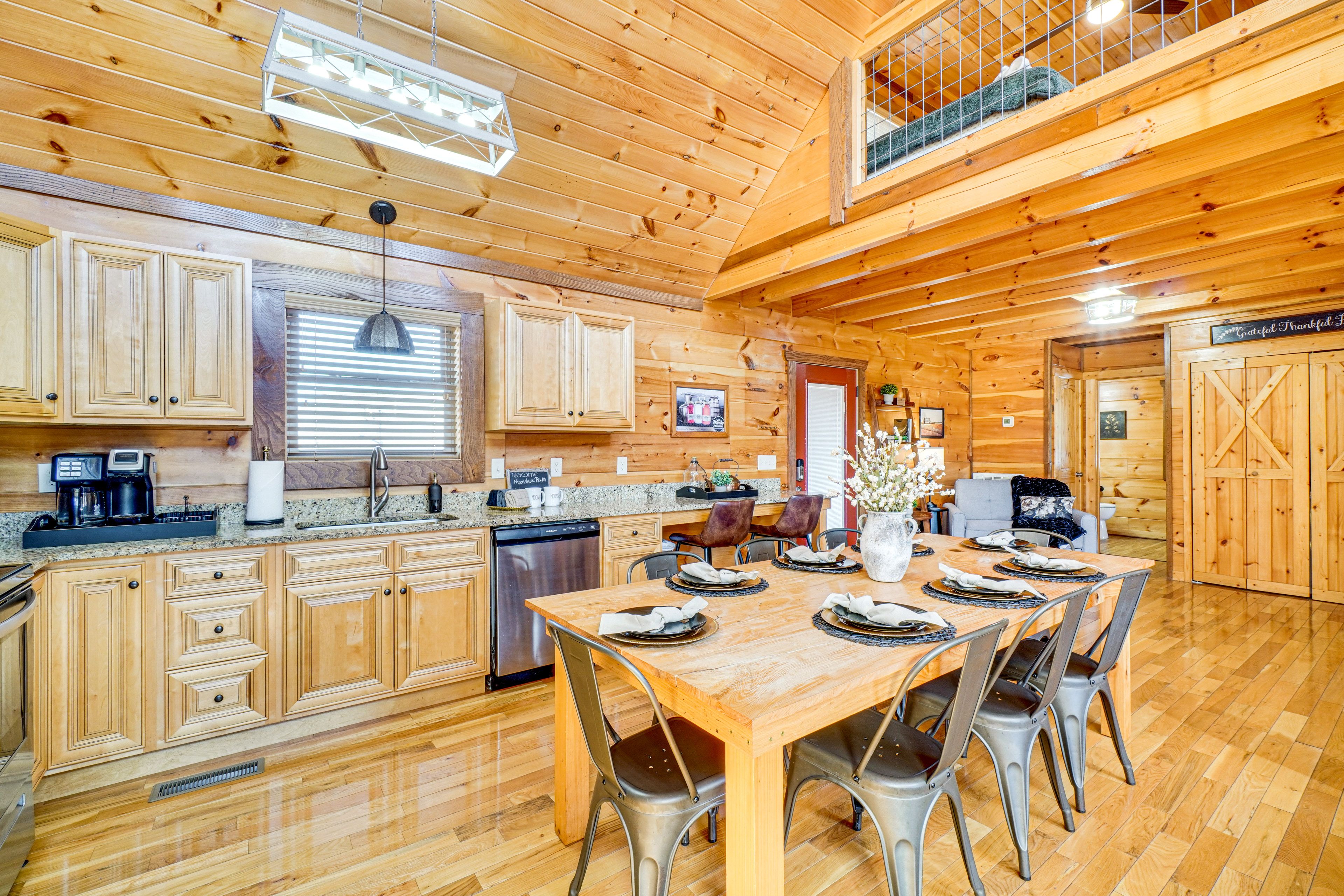 Kitchen & Dining Area | Main Level | Keurig/Drip Coffee Maker | Cooking Basics