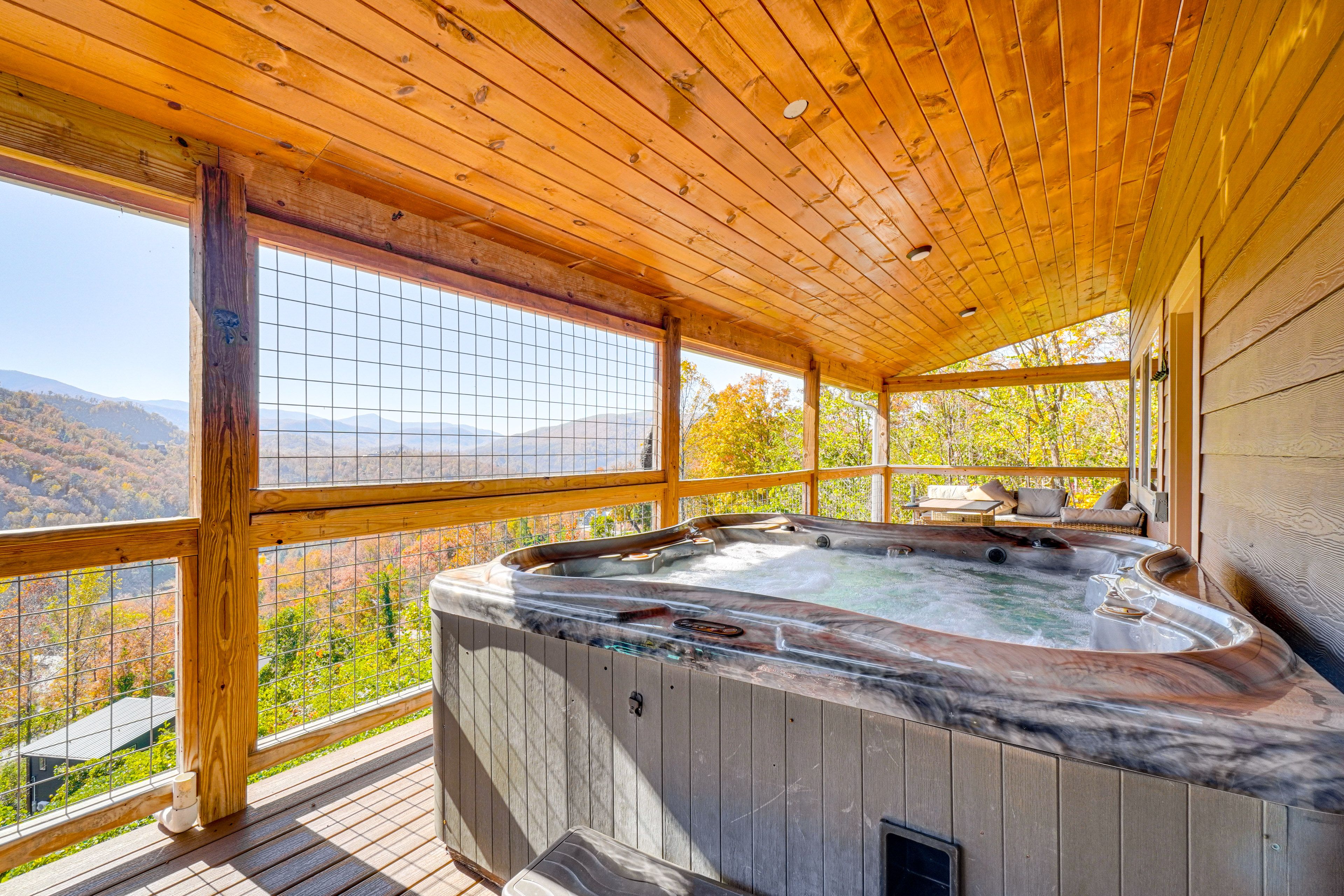 Gatlinburg Vacation Rental | 2BR | 2.5BA | 2,450 Sq Ft | 2 Steps Required