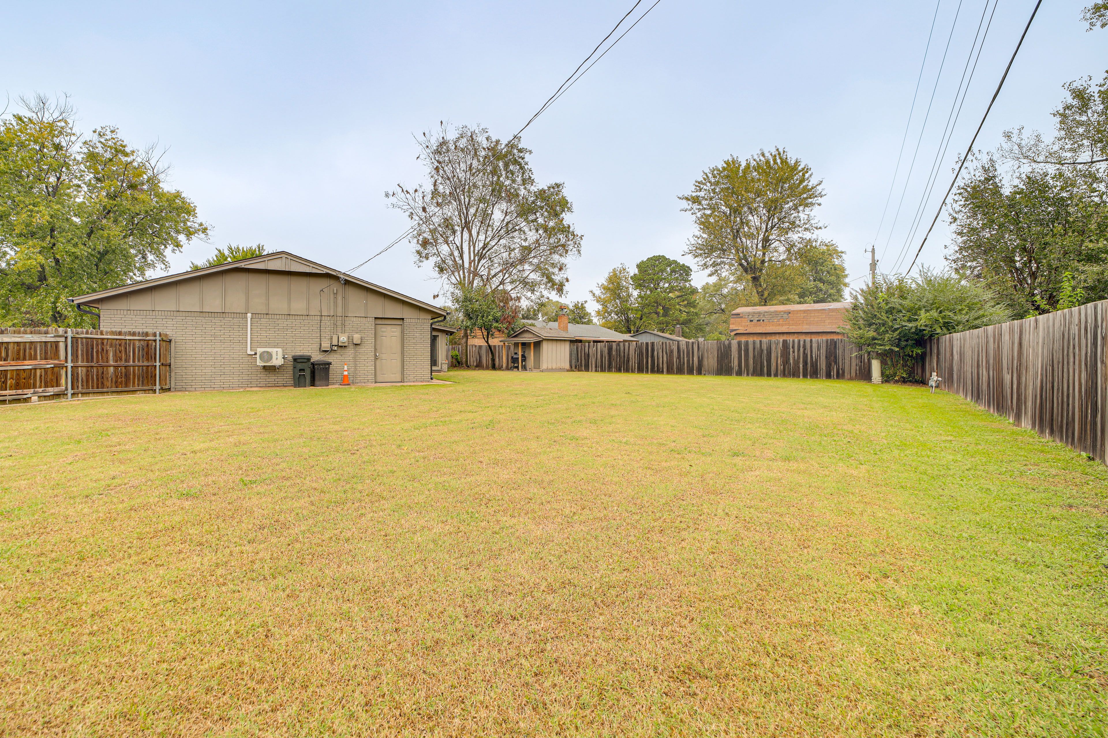 Private Backyard Area