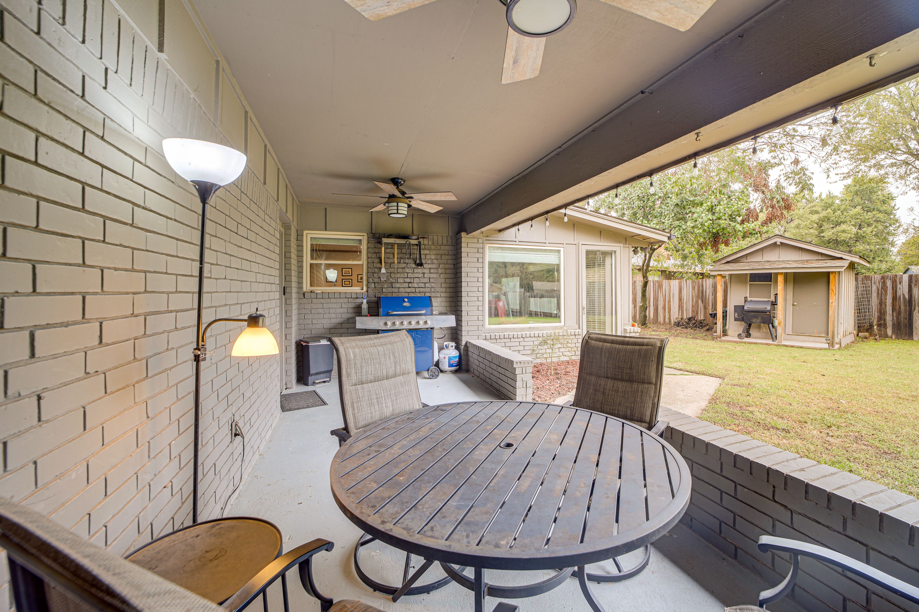 Private Patio | Gas Grill
