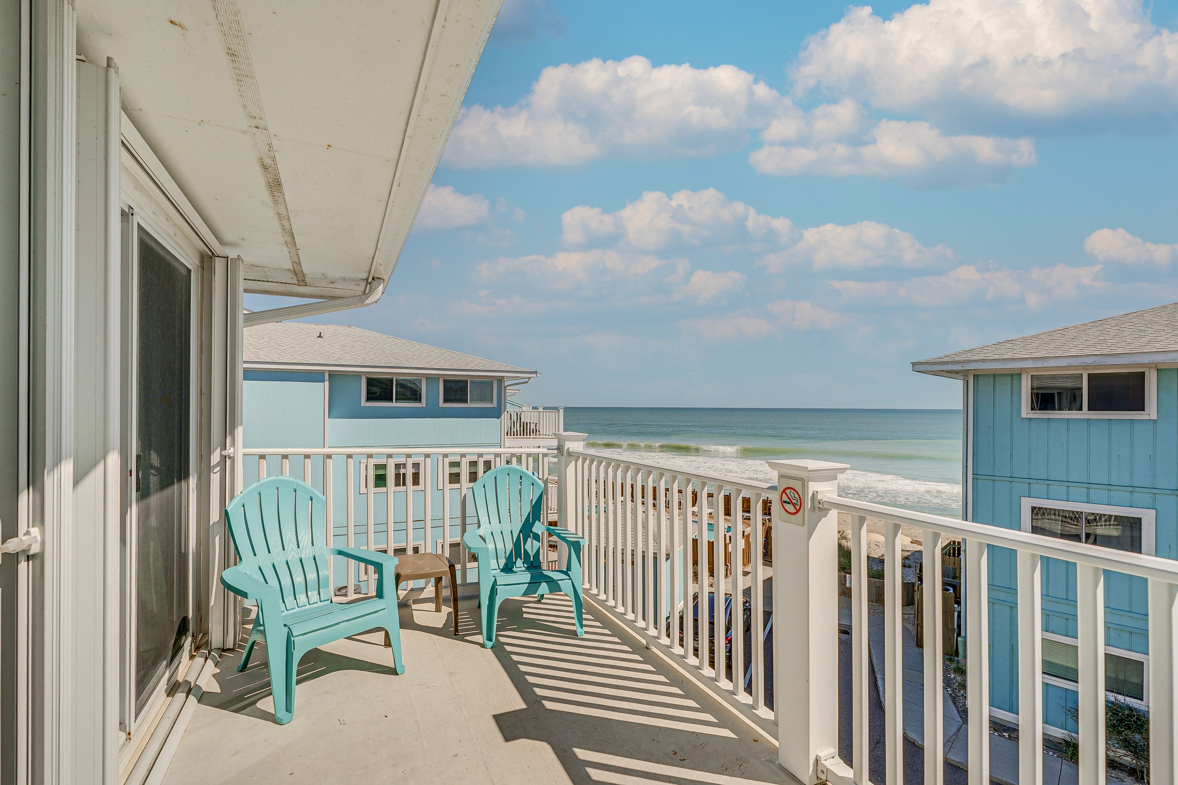 Kure Beach Vacation Rental | 1BR | 1BA | 780 Sq Ft | Stairs Required