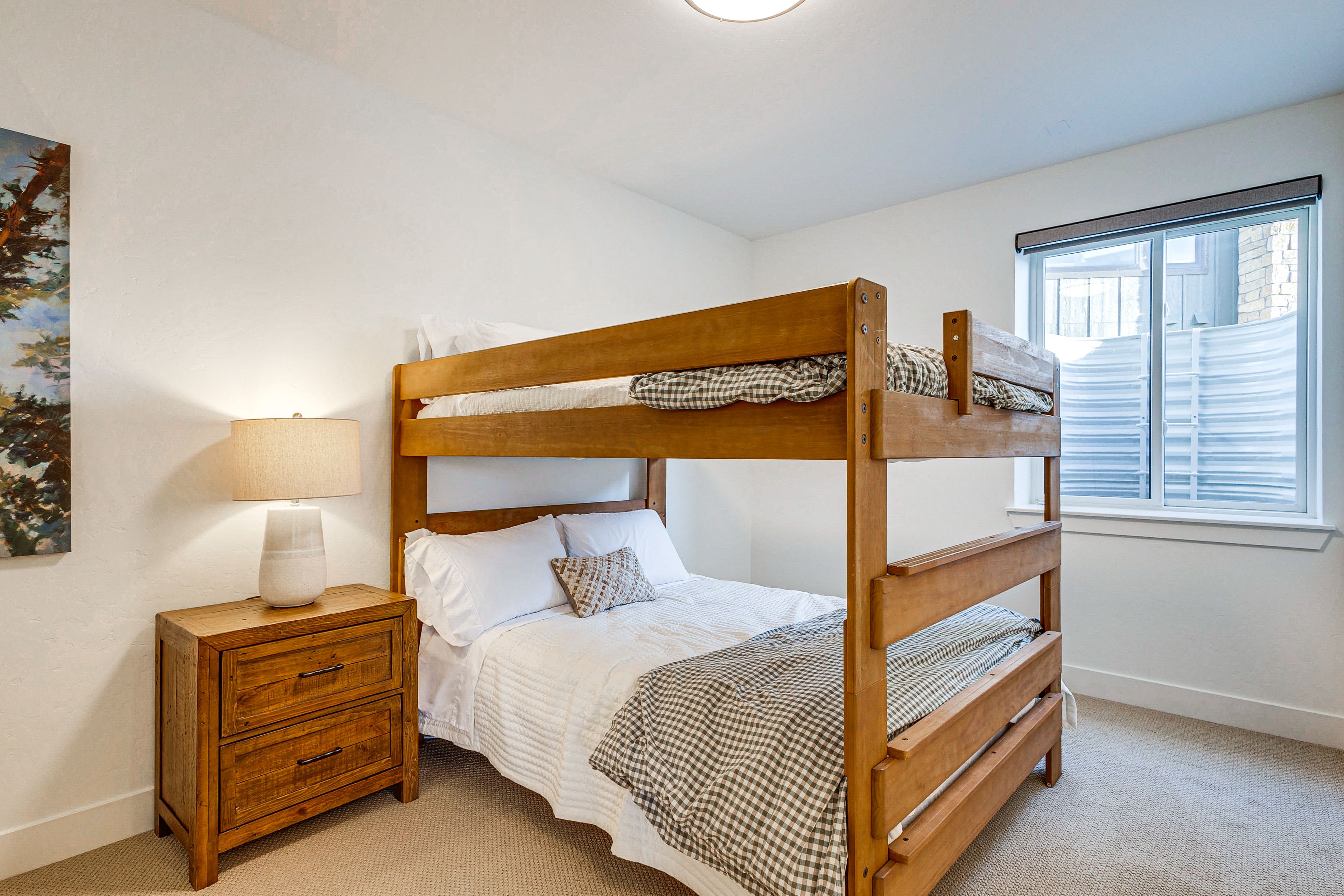 Bedroom 3 | Queen Bunk Bed | Basement Floor