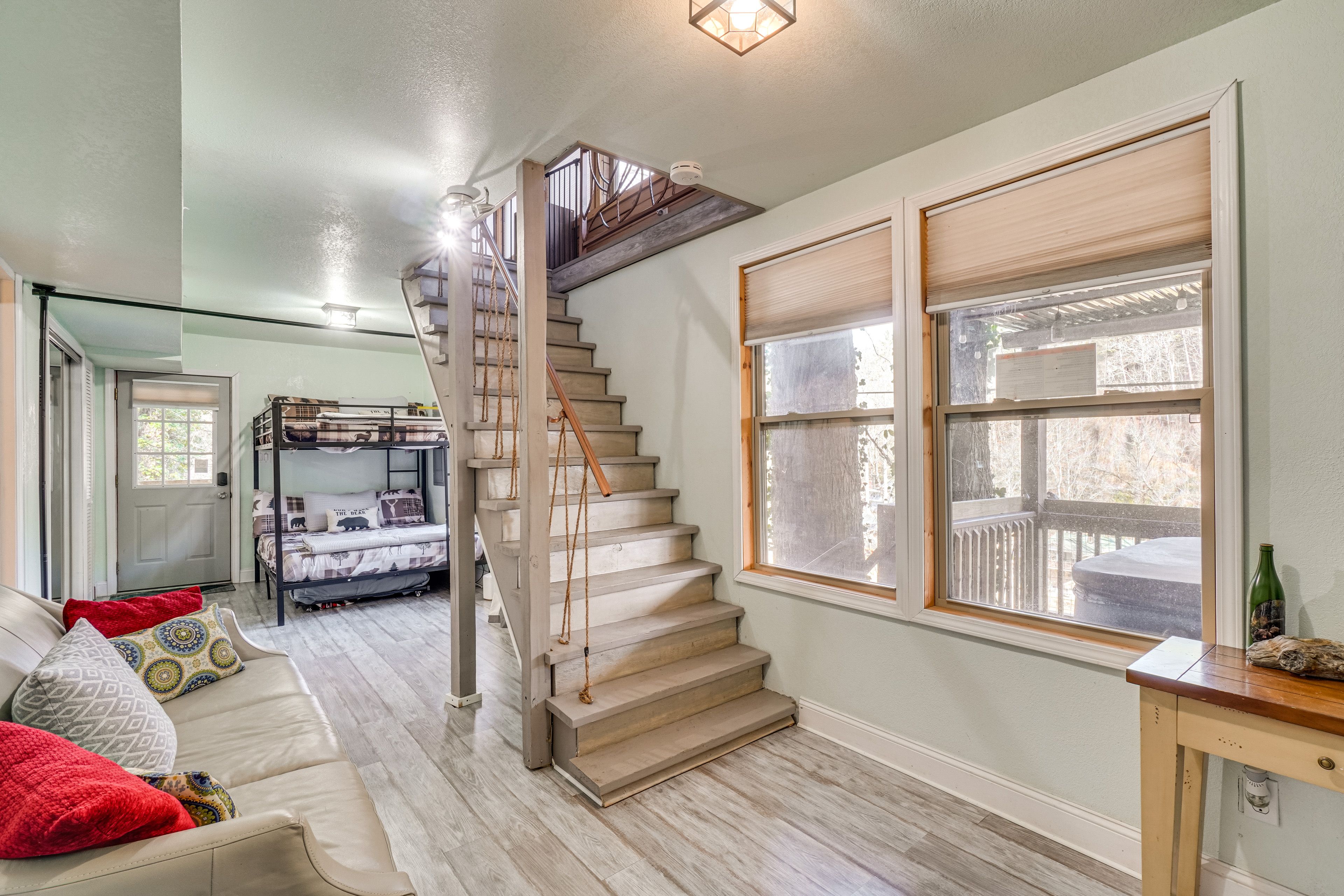 Bedroom 2 | Queen Bunk Bed w/ Full Trundle | Lower Floor