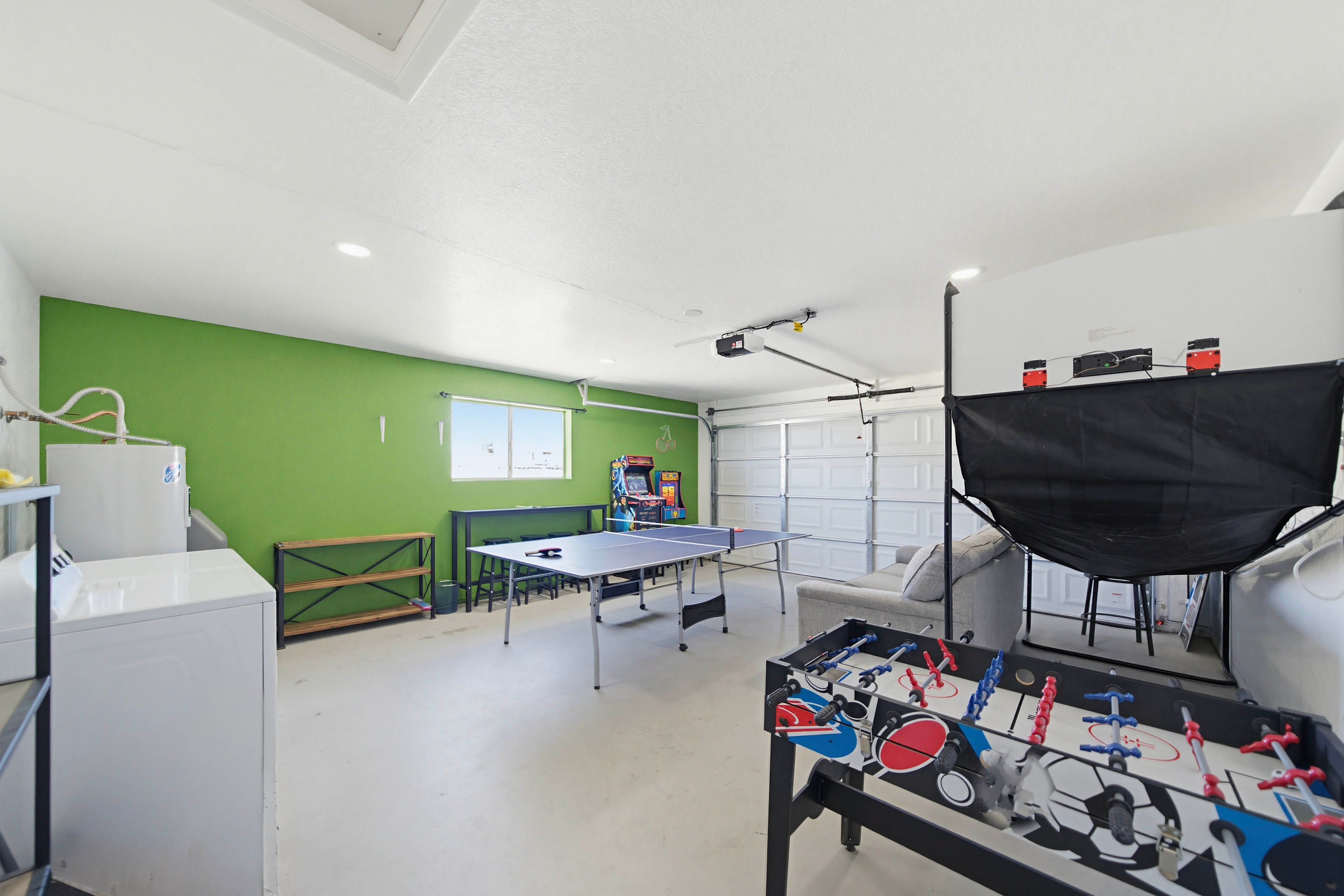 Garage Game Room