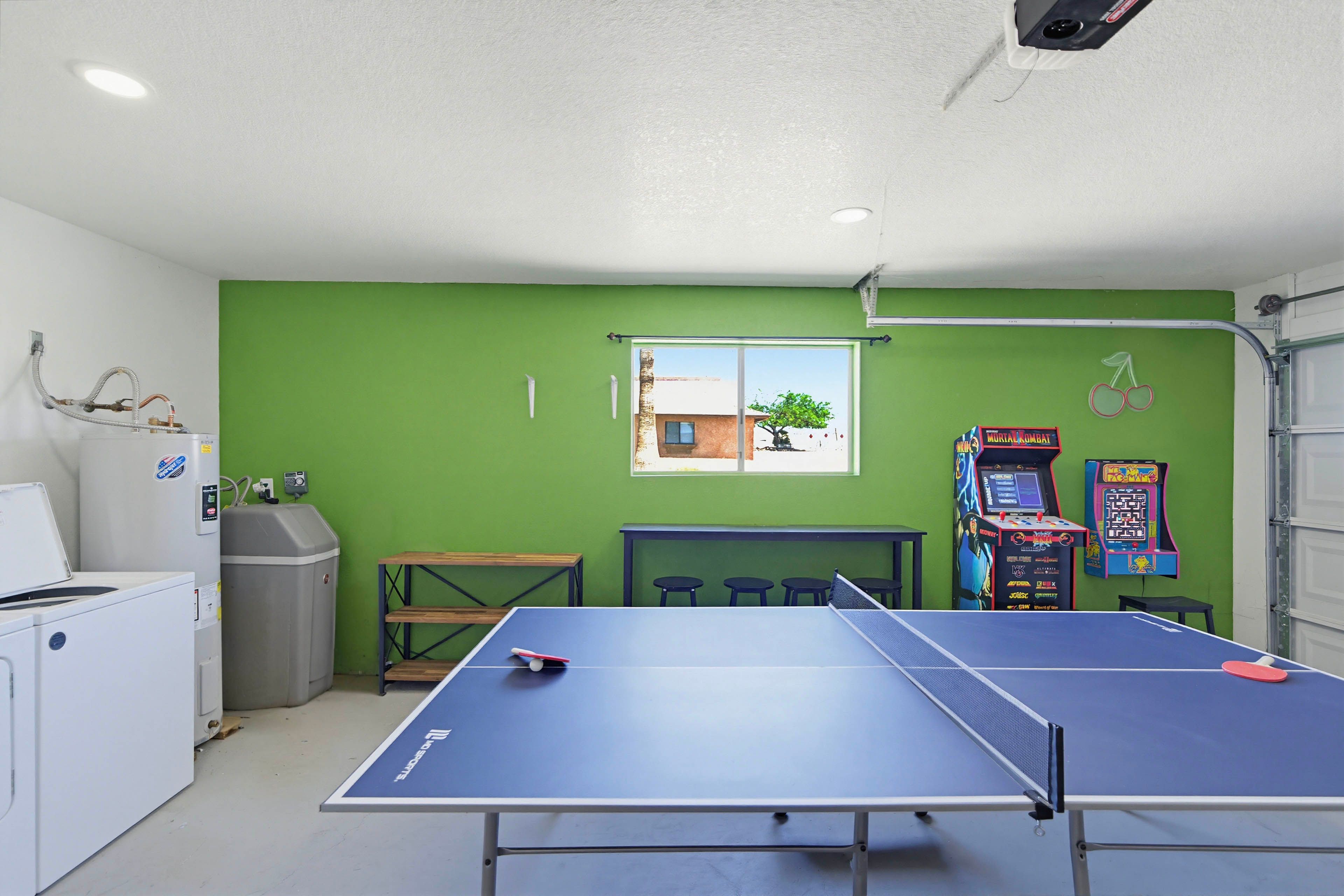 Garage Game Room