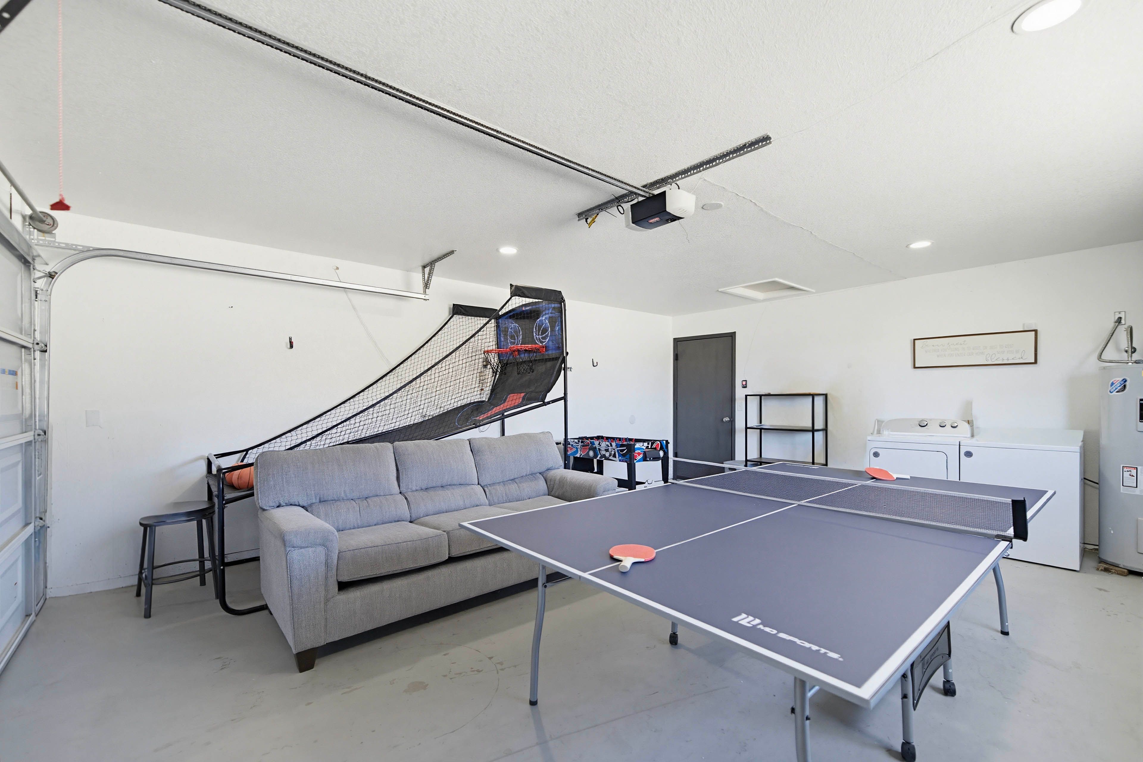Garage Game Room