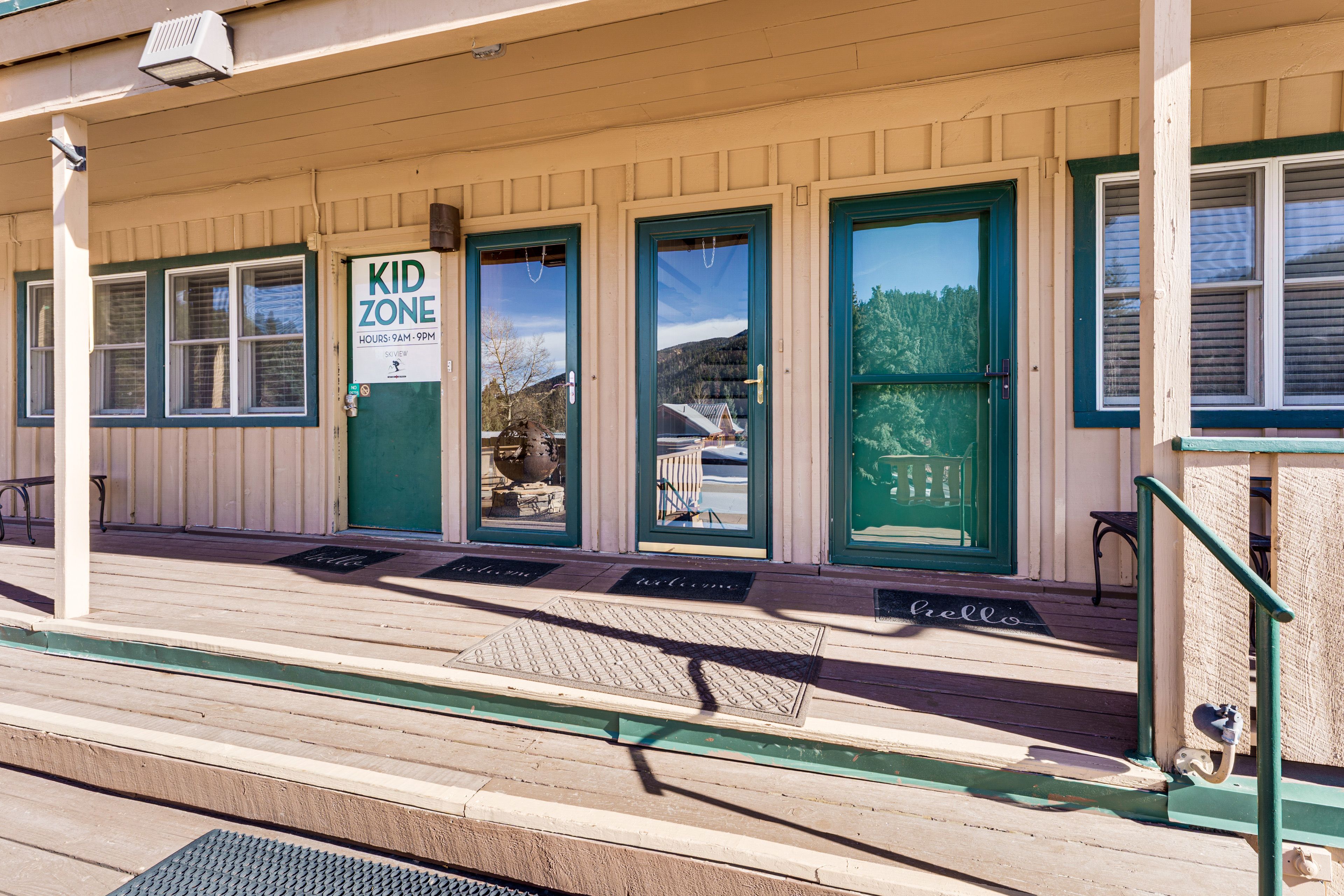 Condo Building Exterior | Private Entrance