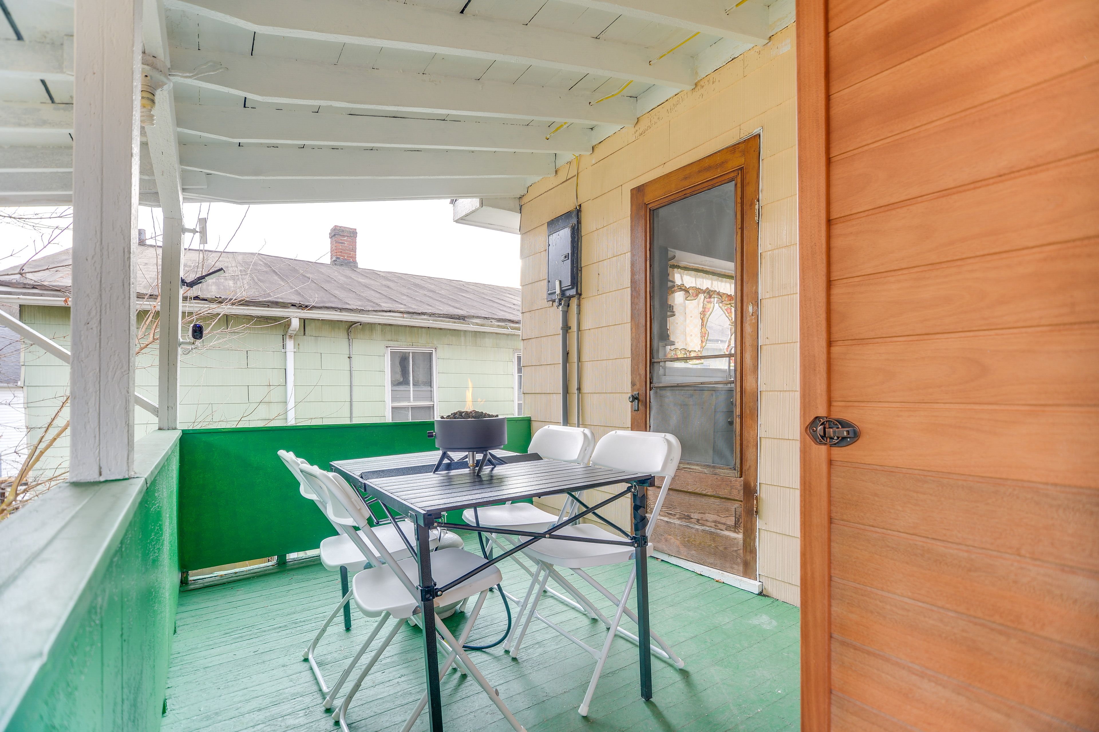 Shared Balcony | Exterior Stairs Required to Access | Sauna