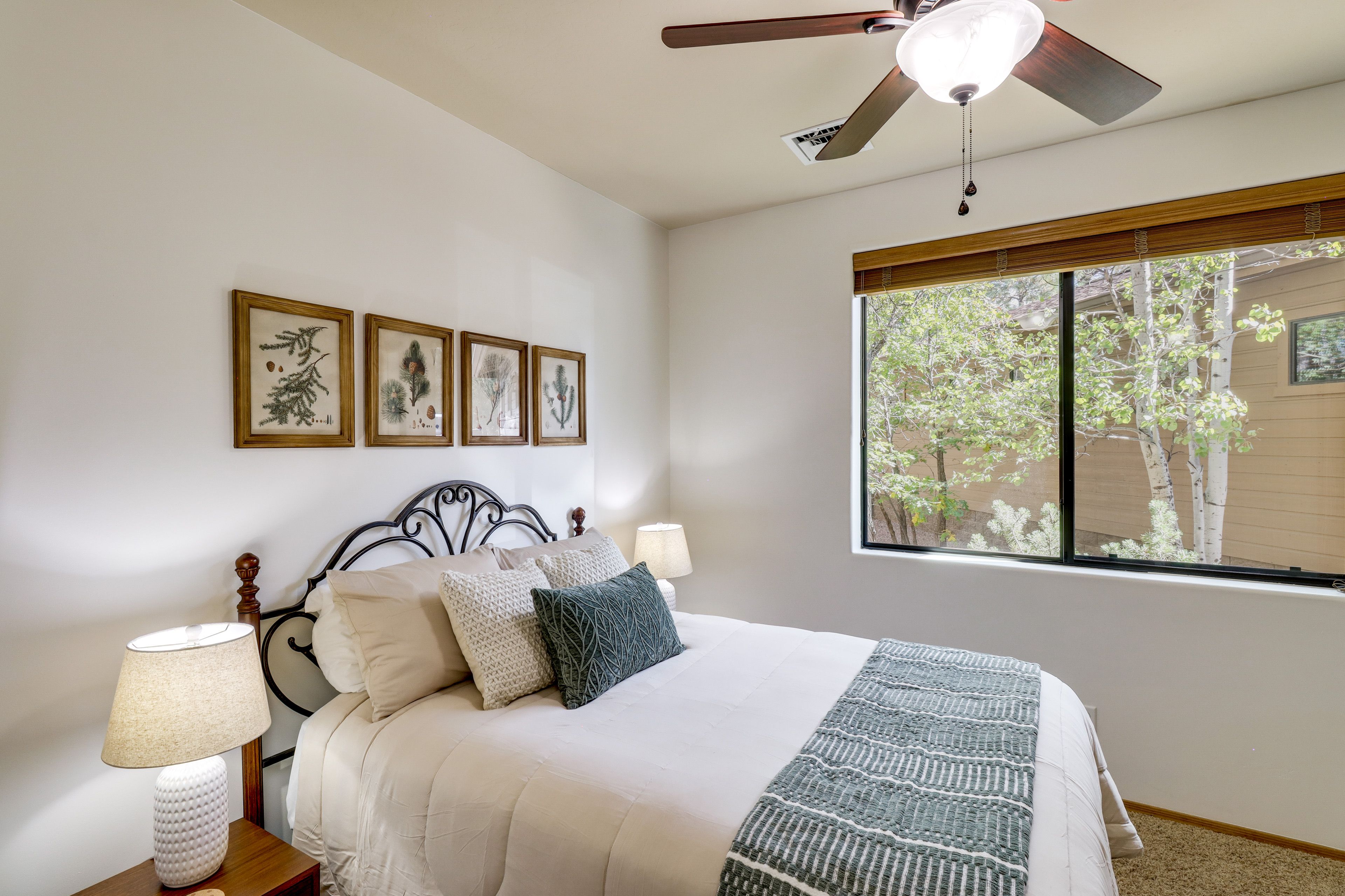 Bedroom 2 | Full Bed | Workspace | En-Suite Bathroom