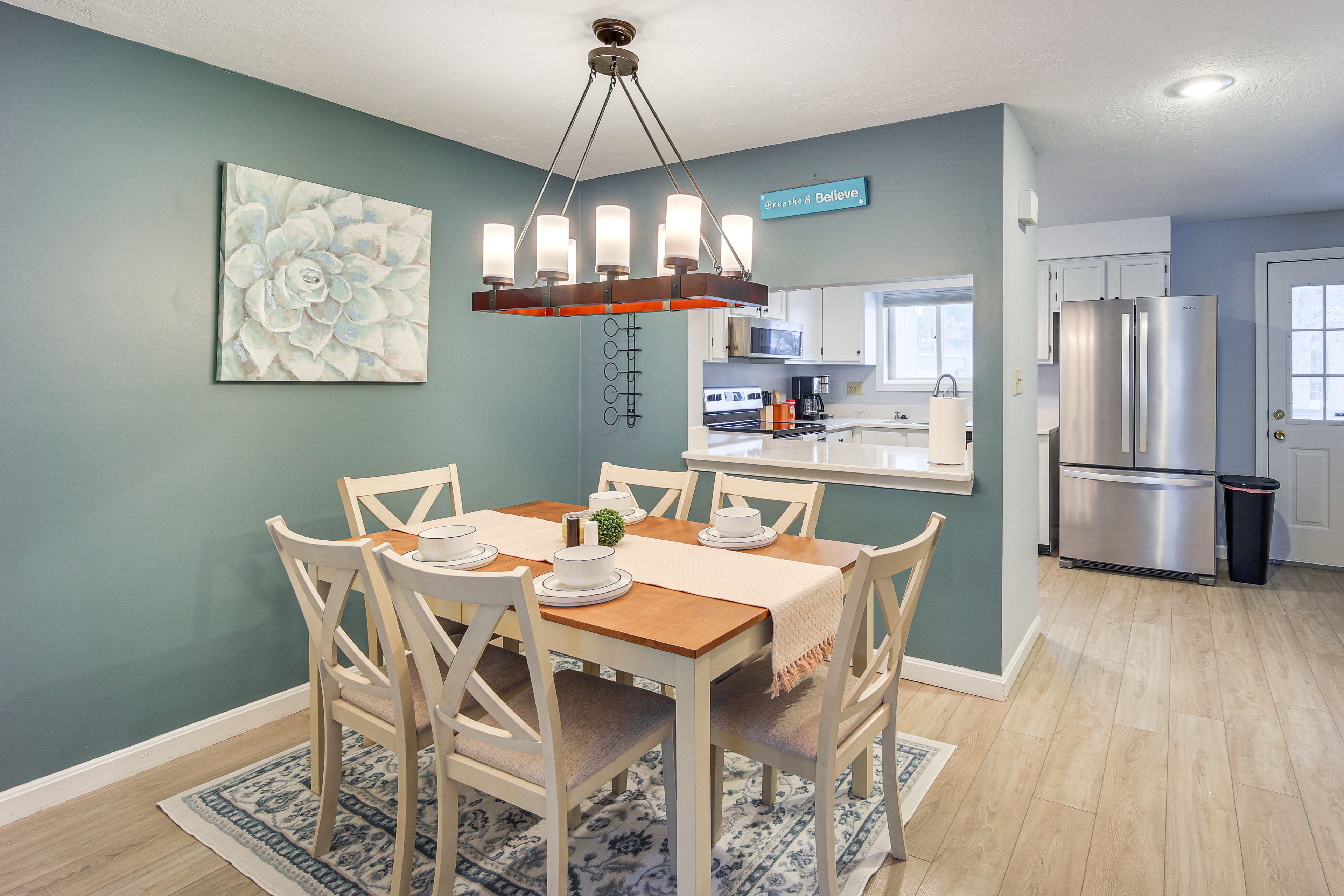 Dining Area | 1st Floor | Dishware & Flatware