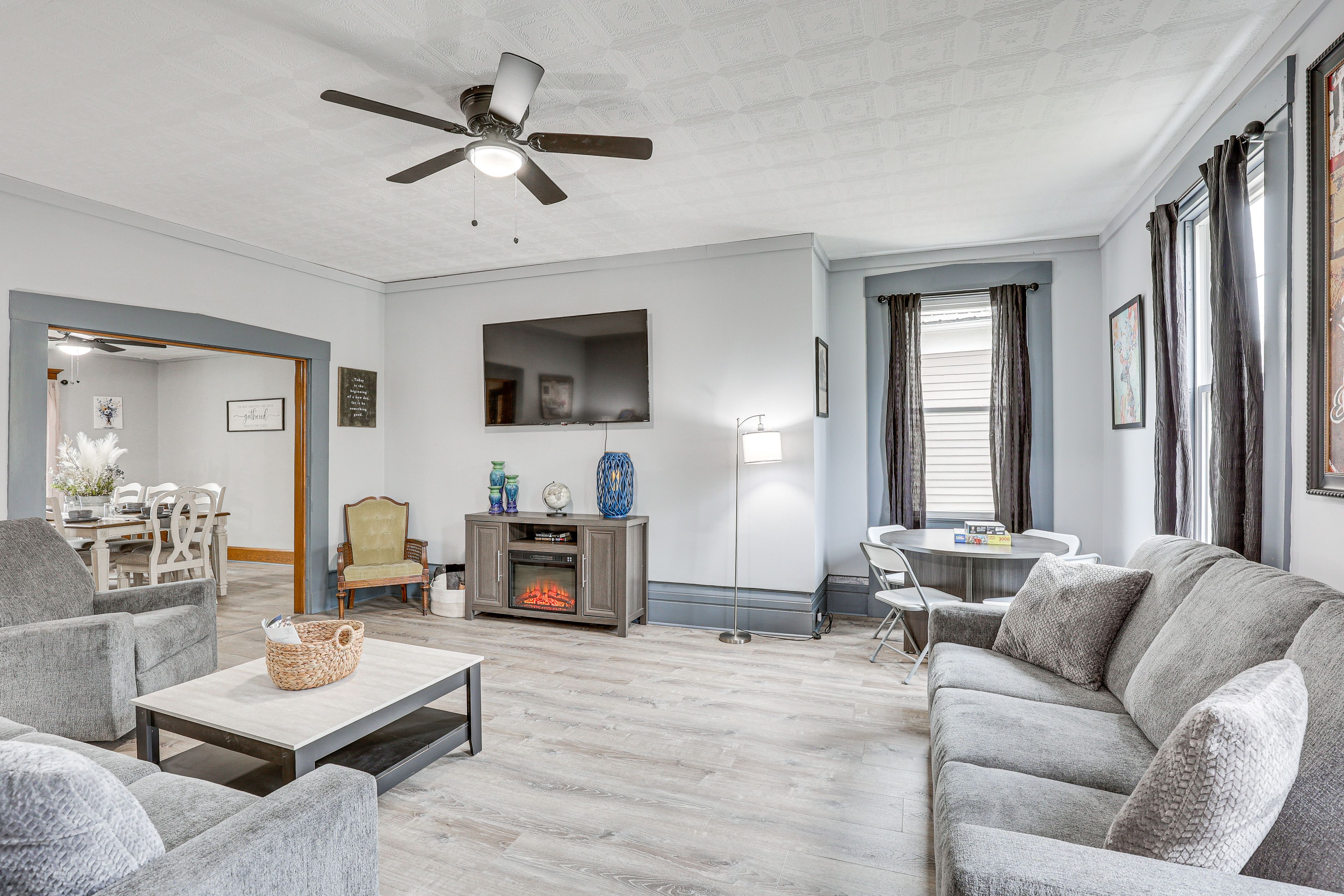 Living Room | Queen Sleeper Sofa | Full Sleeper Sofa | Smart TV | 1st Floor