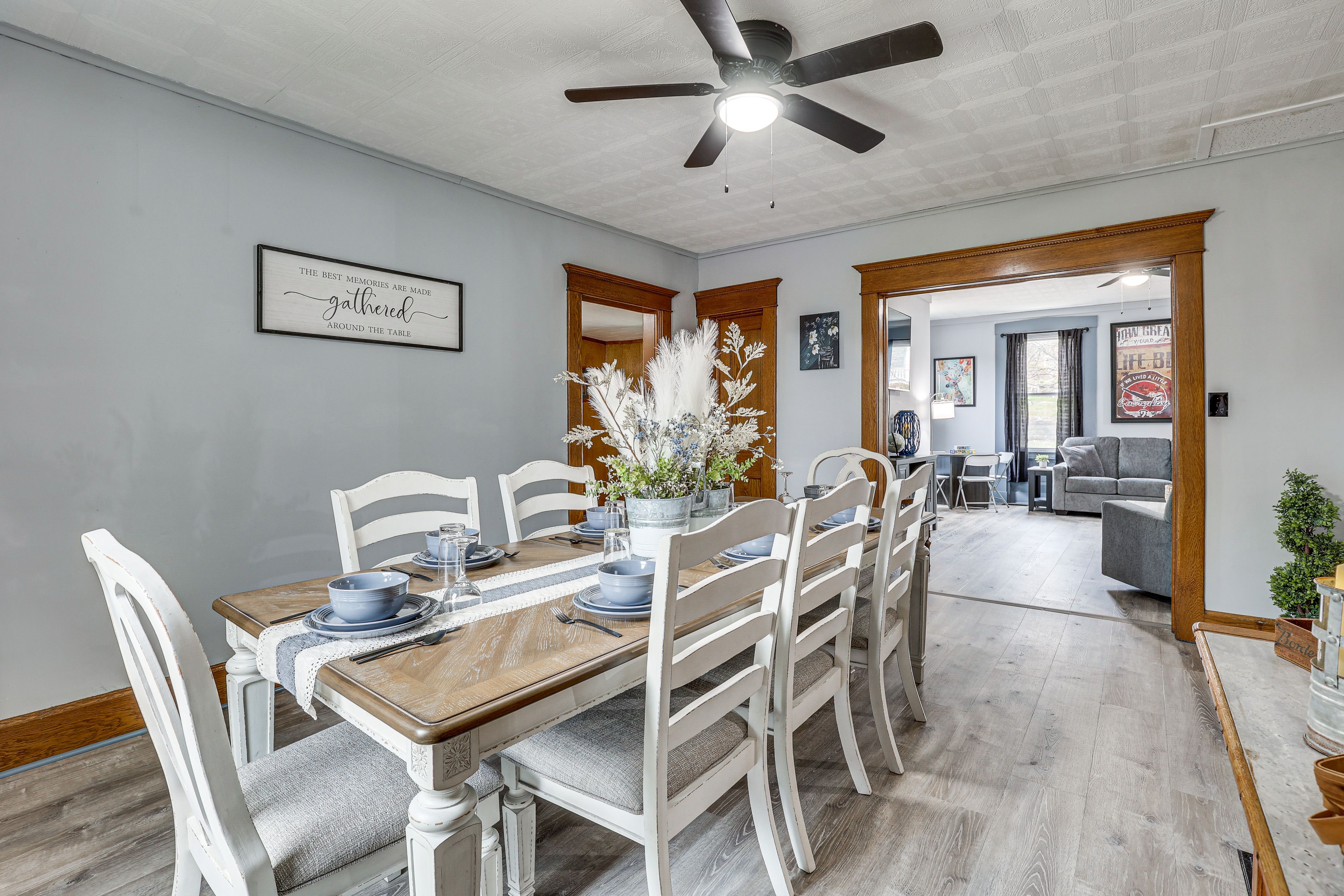 Dining Space | Dishware/Flatware | 1st Floor