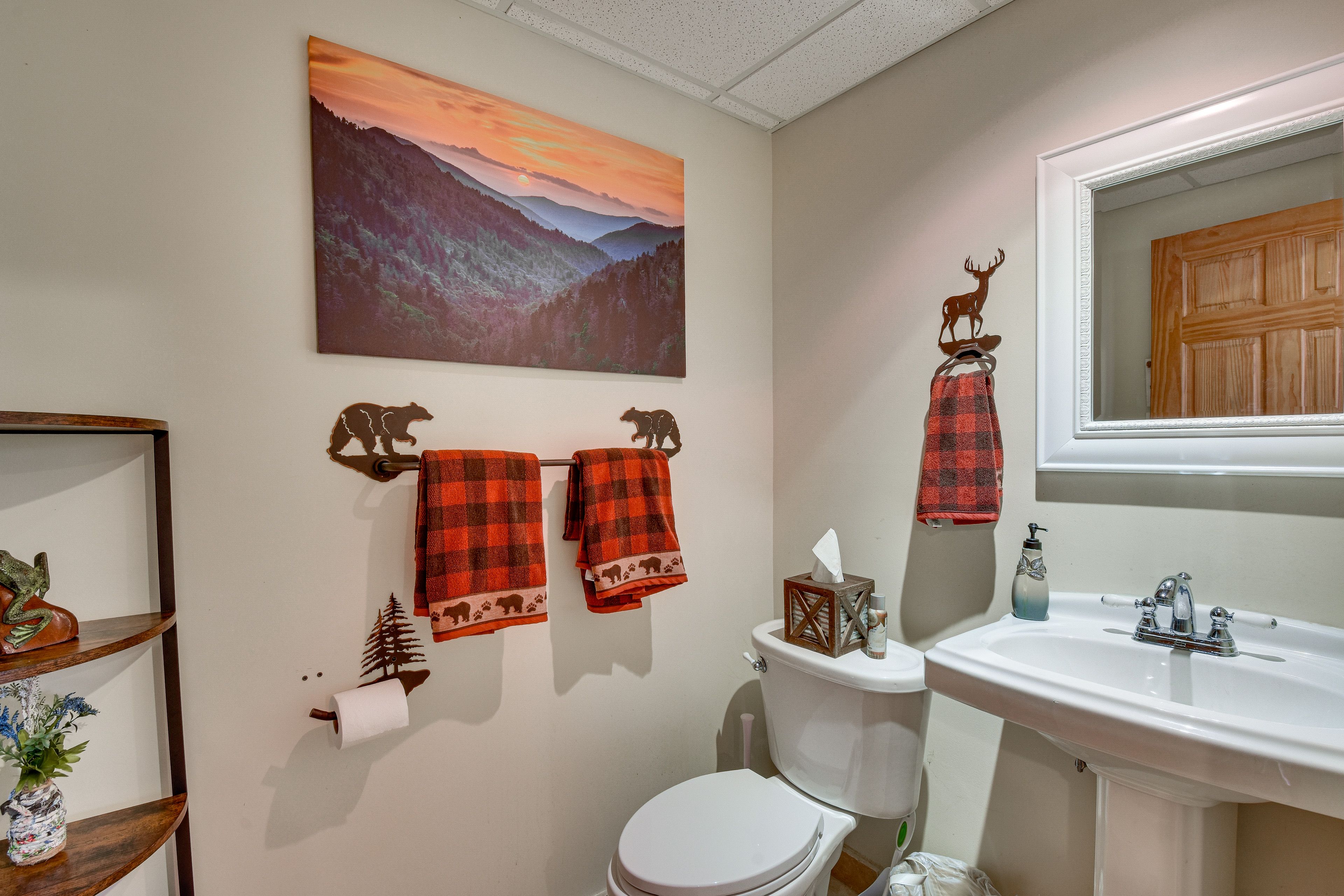 Half Bathroom | Basement Floor