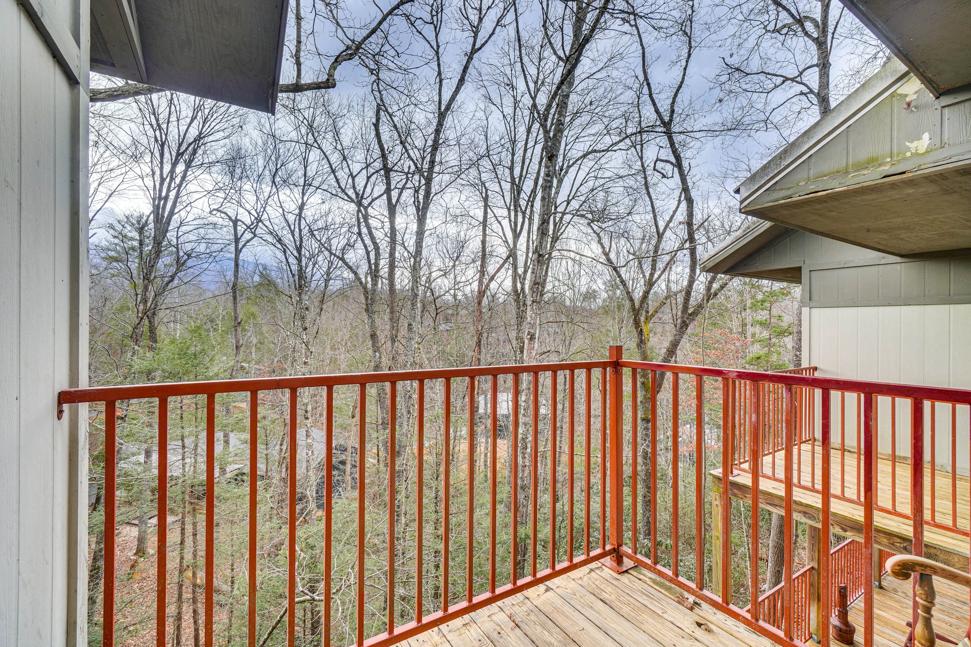 Private Balcony | Main Level