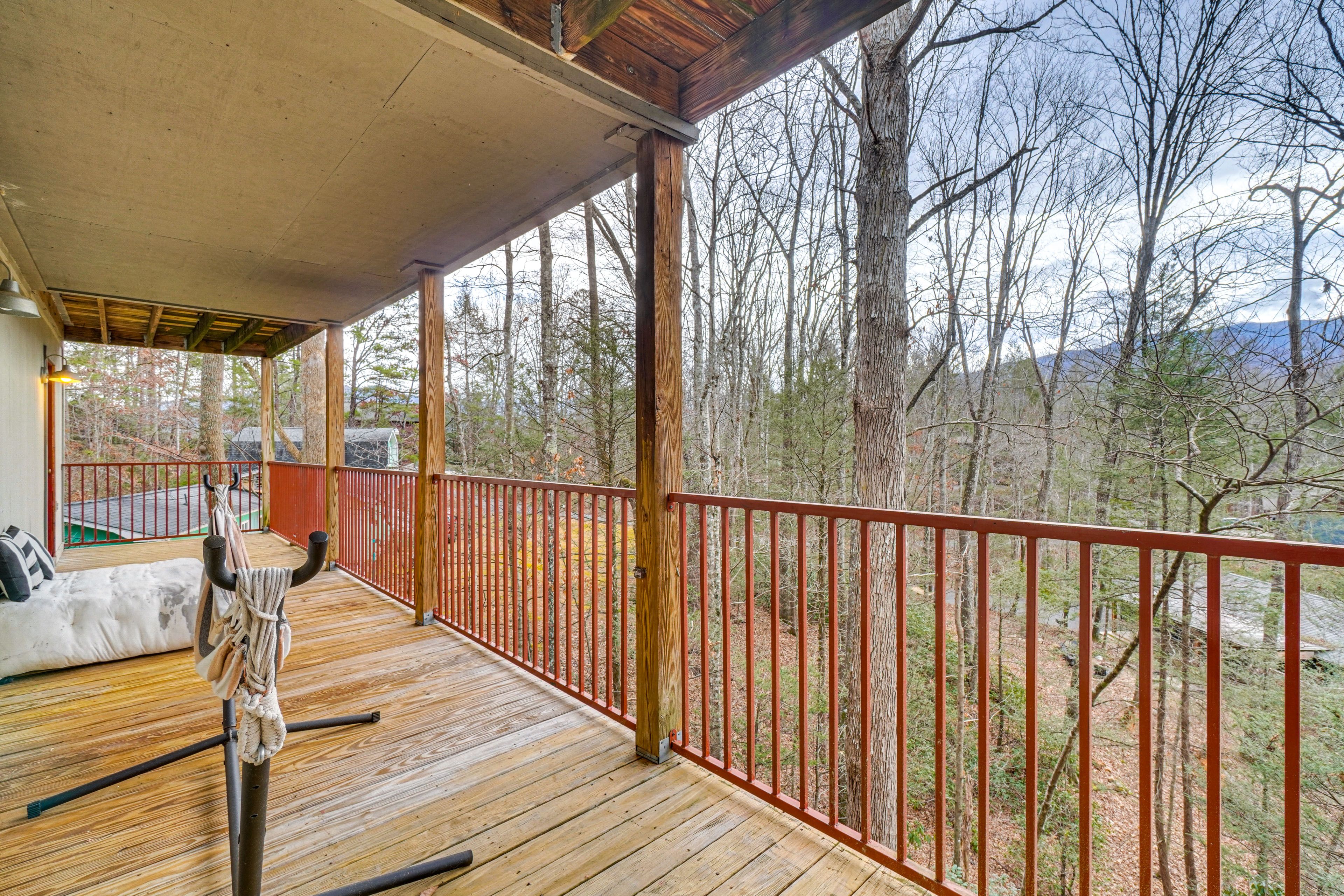 Private Deck | Hammock | Mountain Views