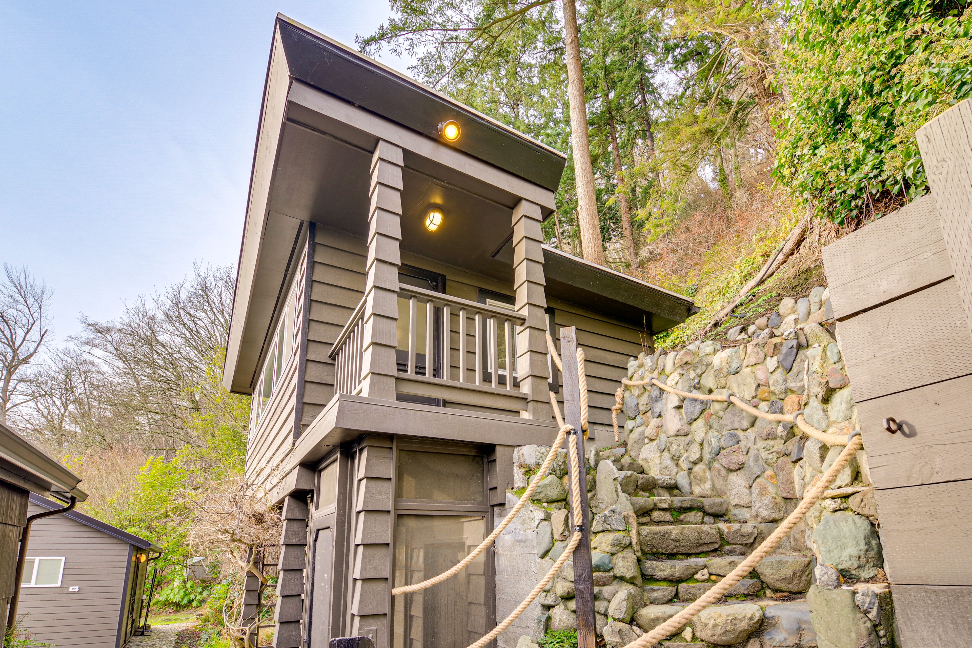 Upper Guesthouse Entrance