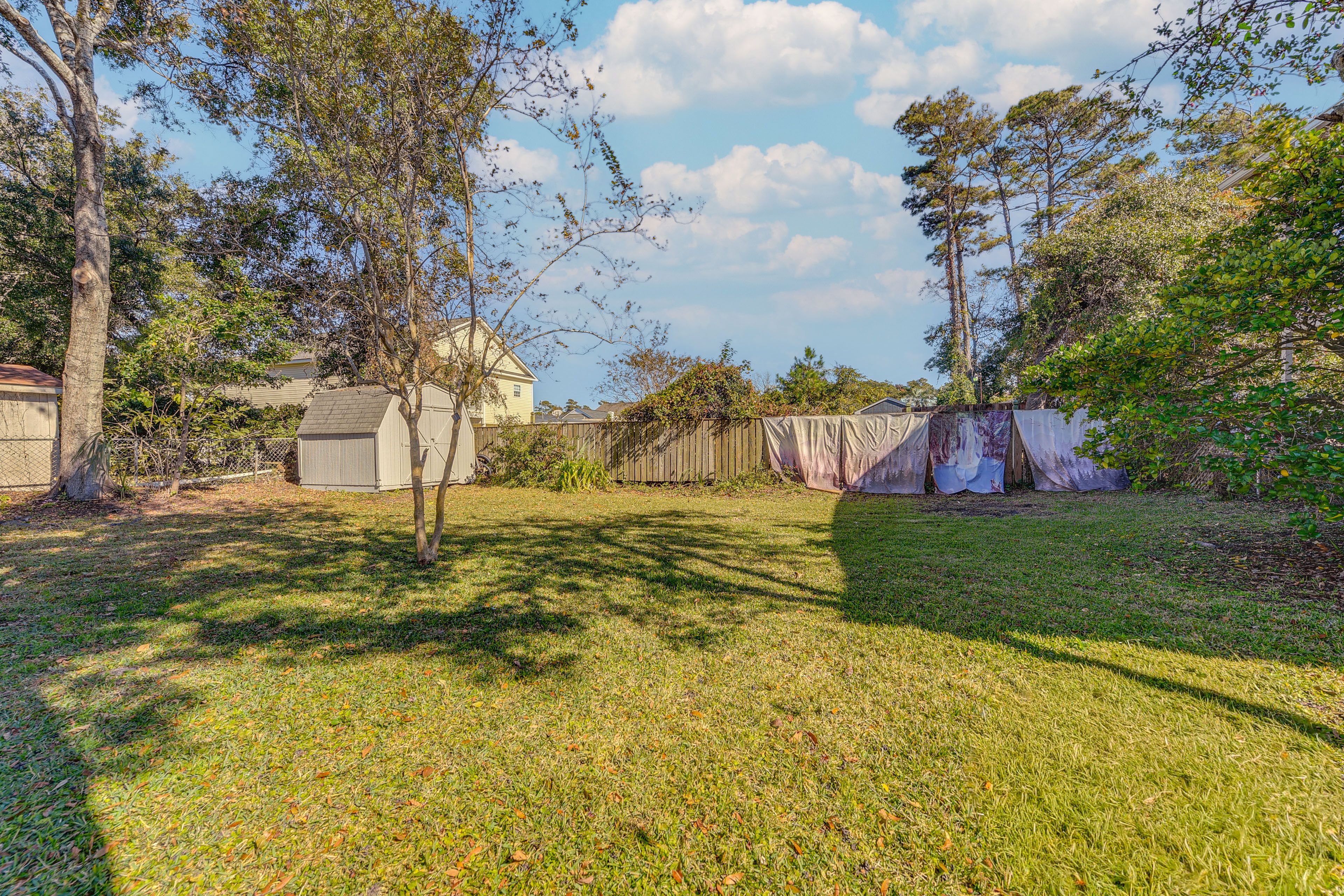 Private Backyard Area
