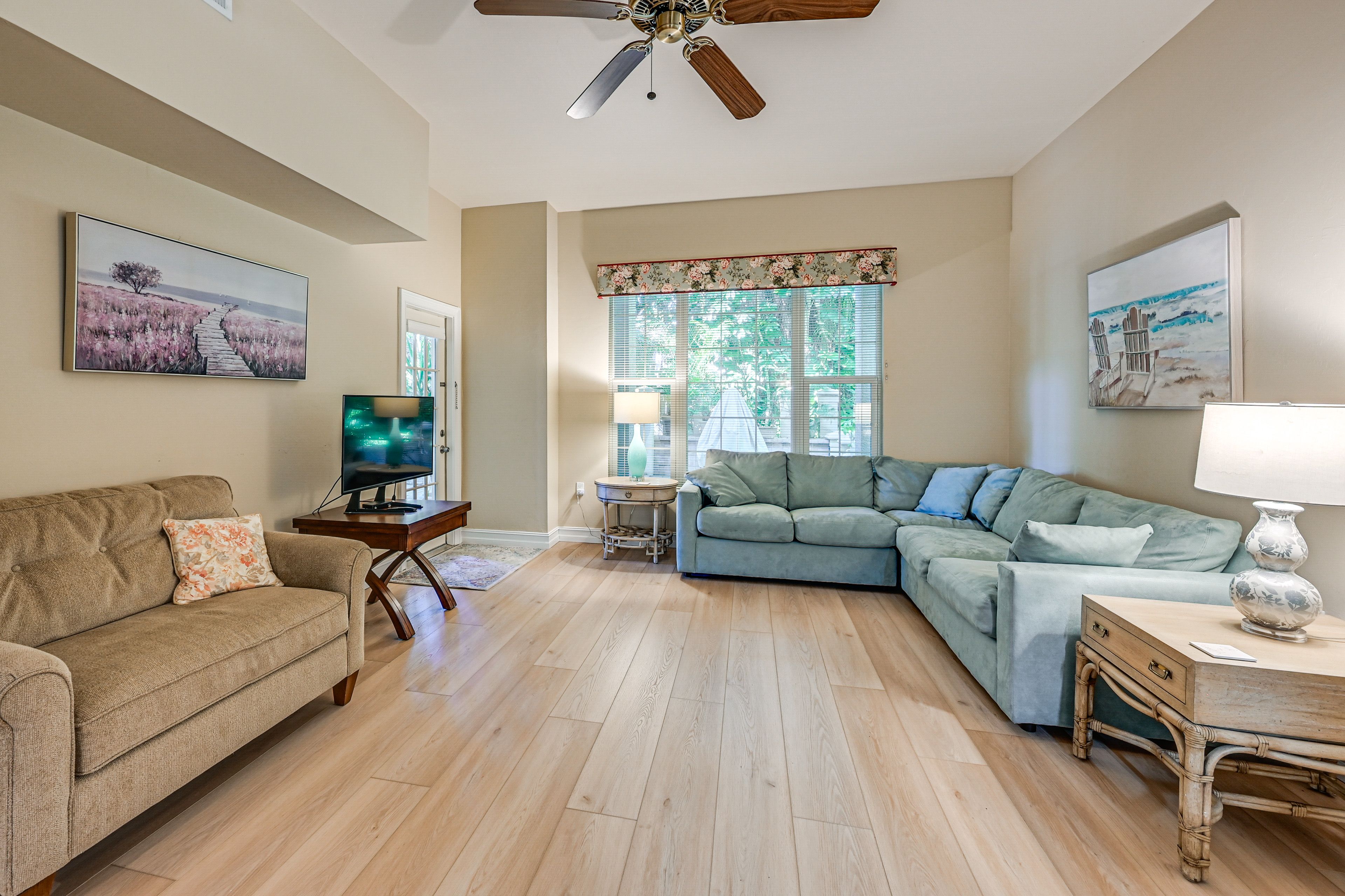 Property Interior | Single-Story Home | Free WiFi | Central A/C & Heating