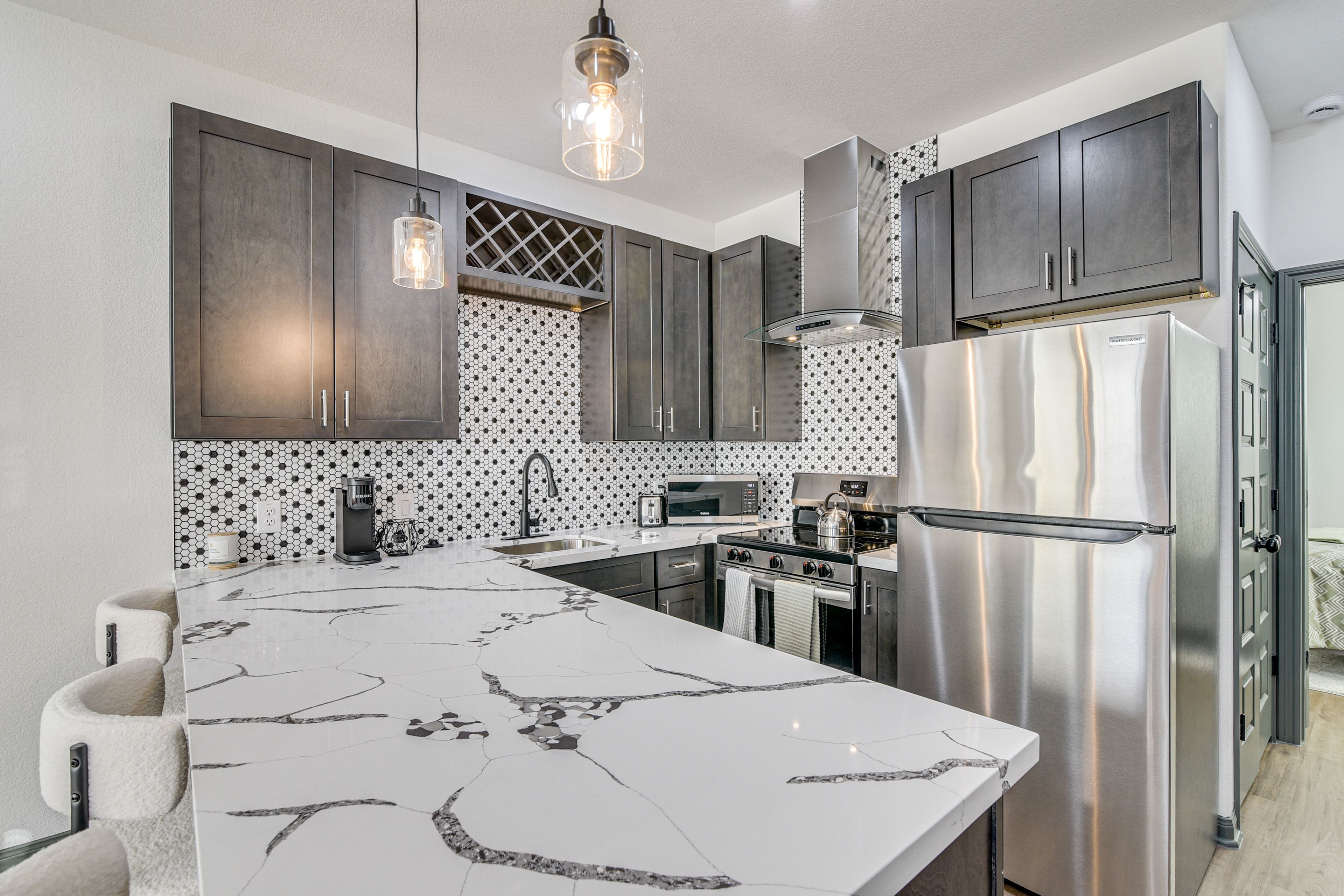 Kitchen | Multi-Level Townhome | 1 Bedroom & 1.5 Baths on Entry Level