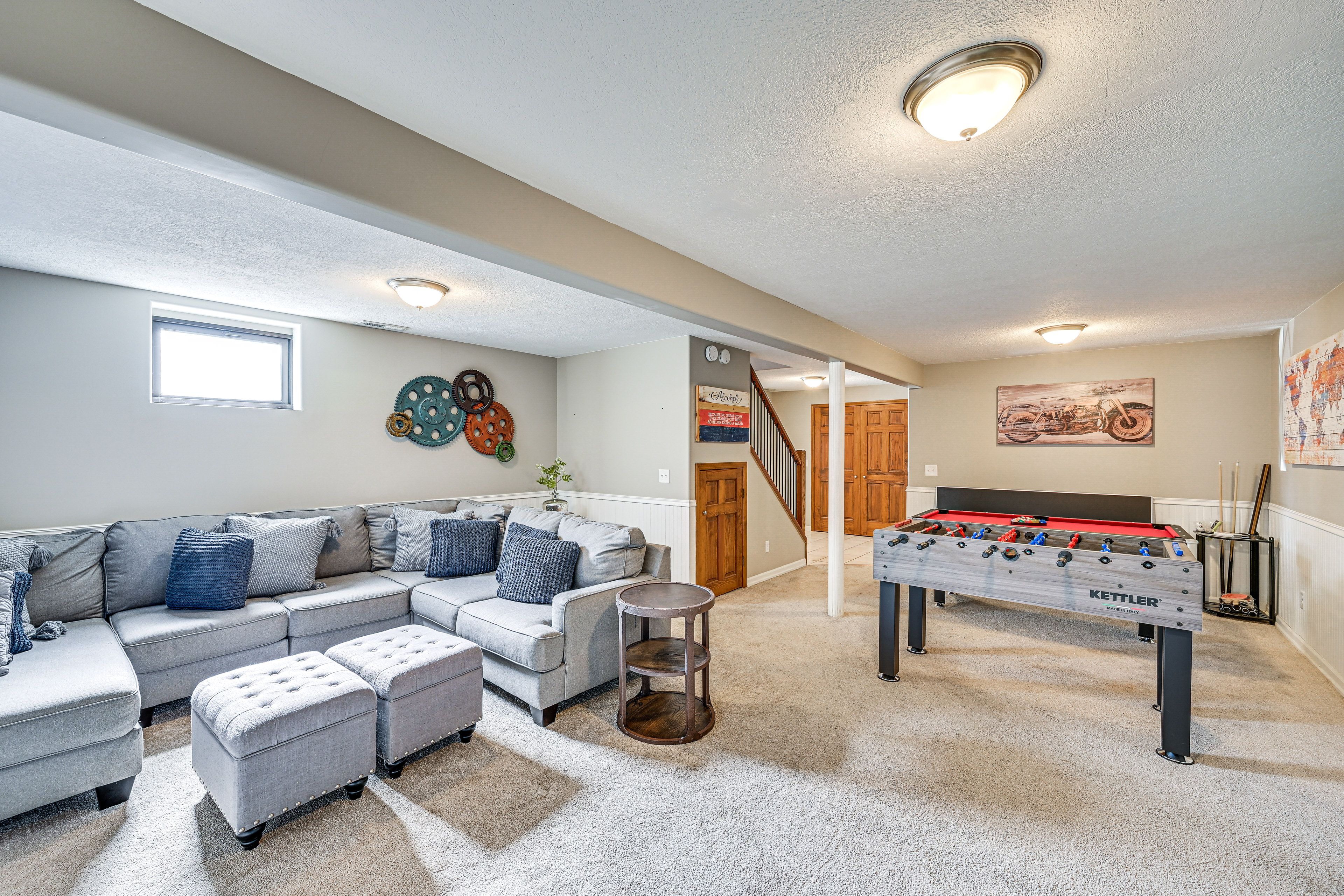 Game Room | Full Sleeper Sofa | Lower Floor