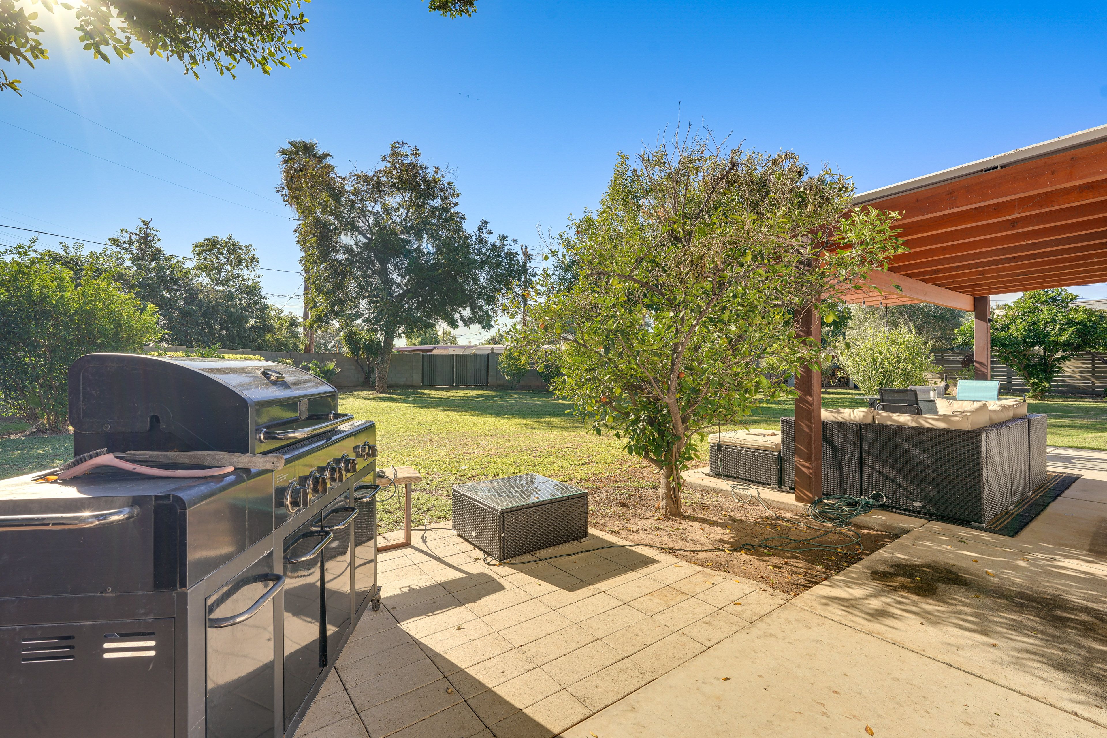 Private Patio | BBQ Grill