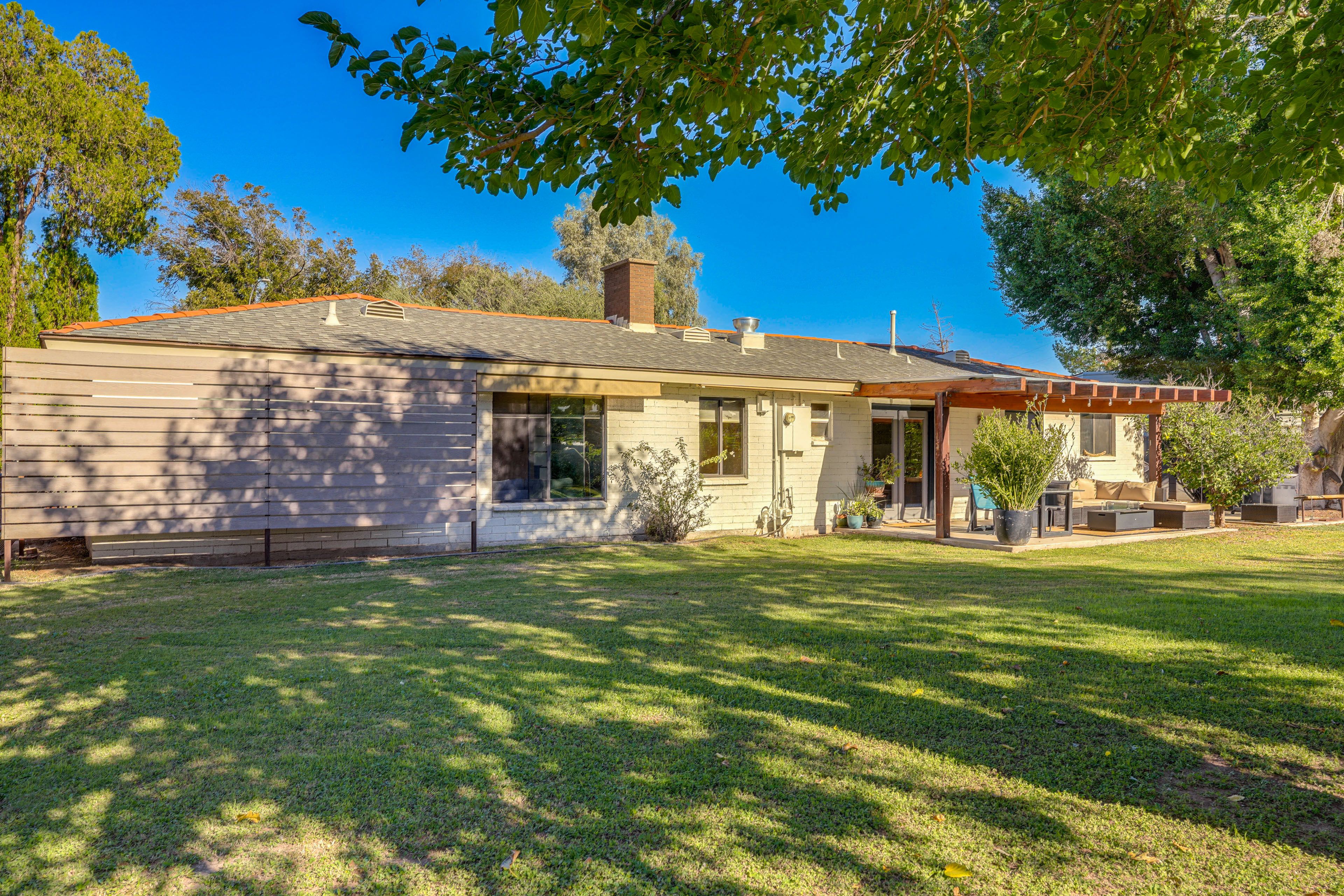 Private Backyard Area