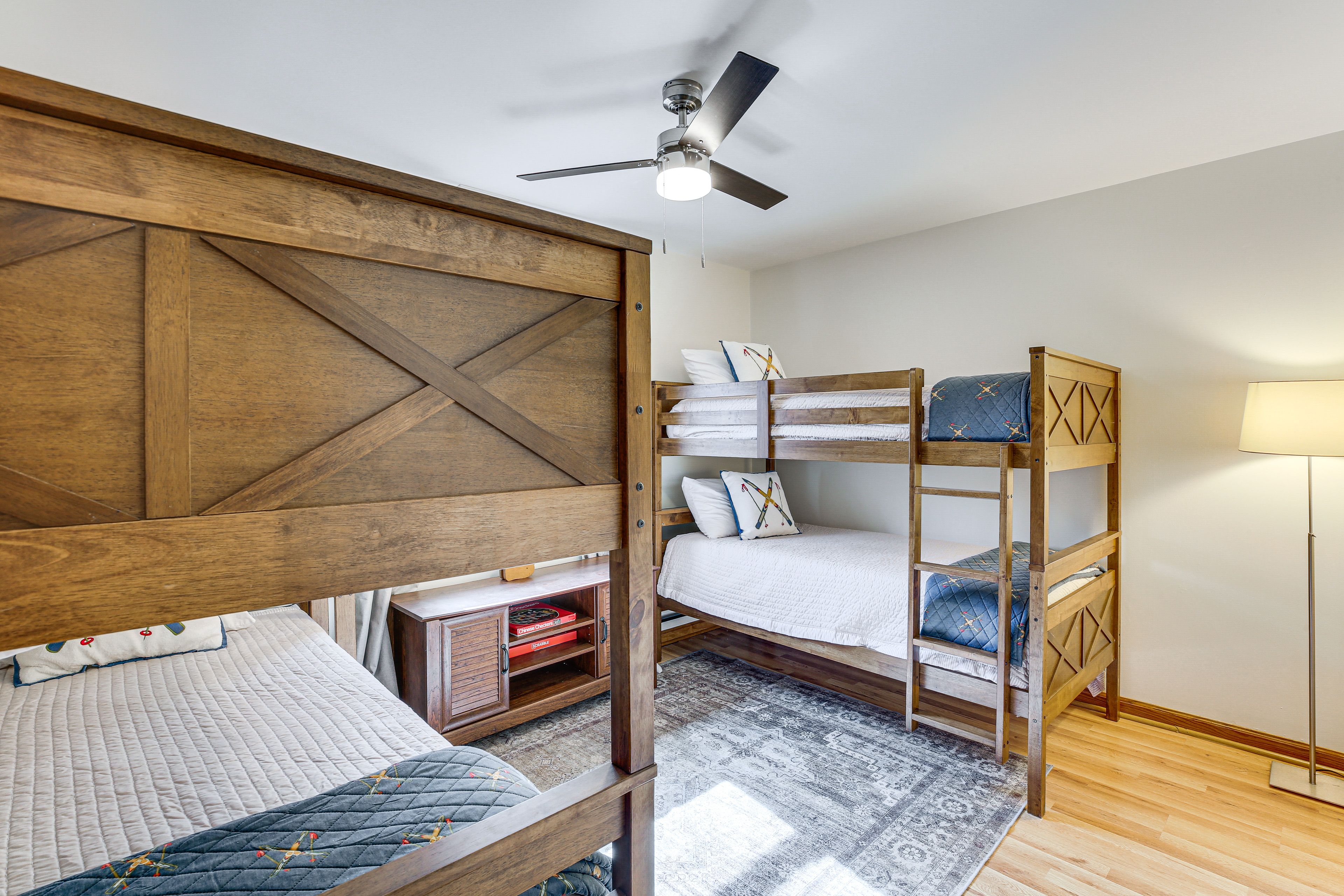 Bedroom 4 | Lower Level | 2 Twin Bunk Beds