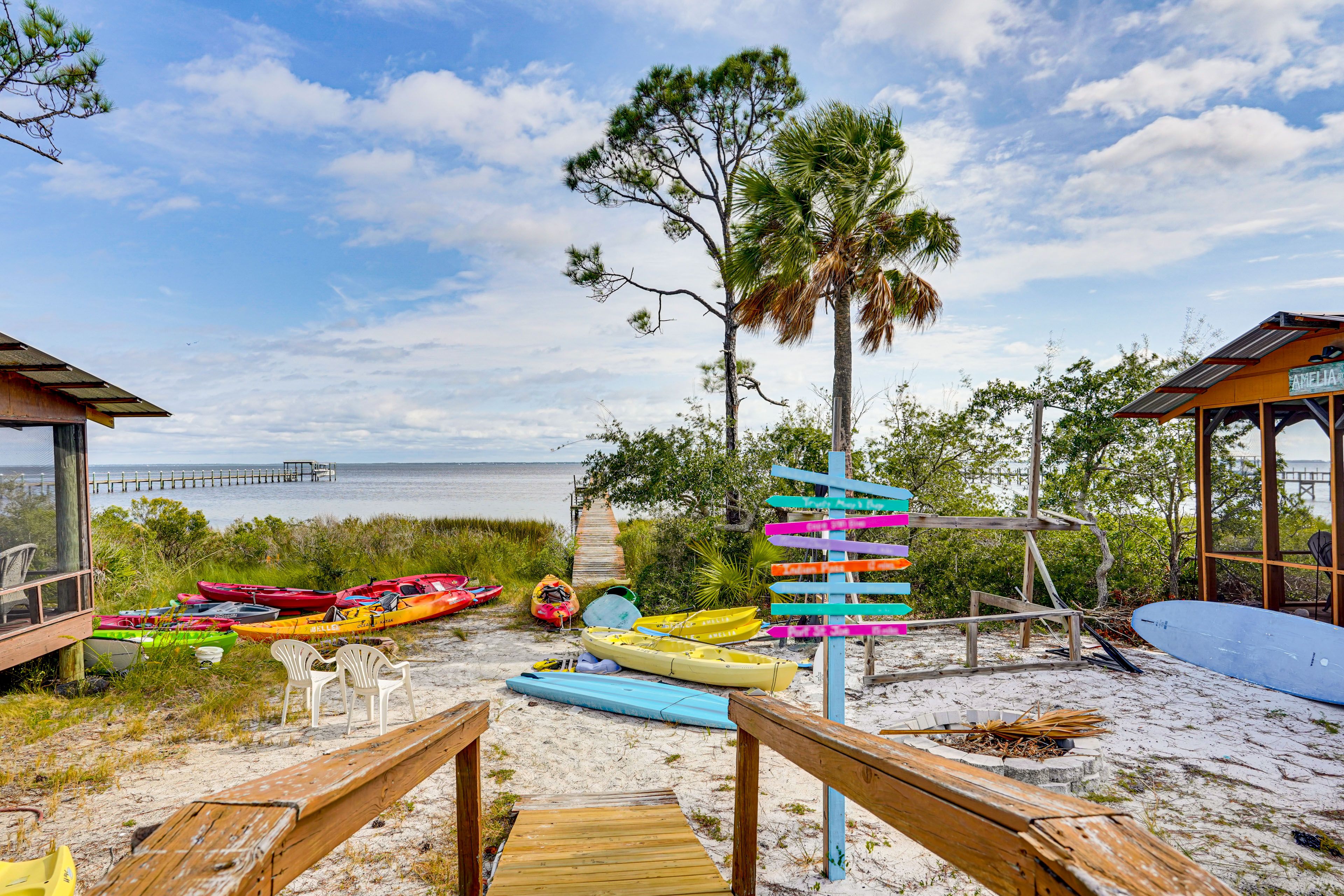 Private Dock | Screened Porch w/ Hammock