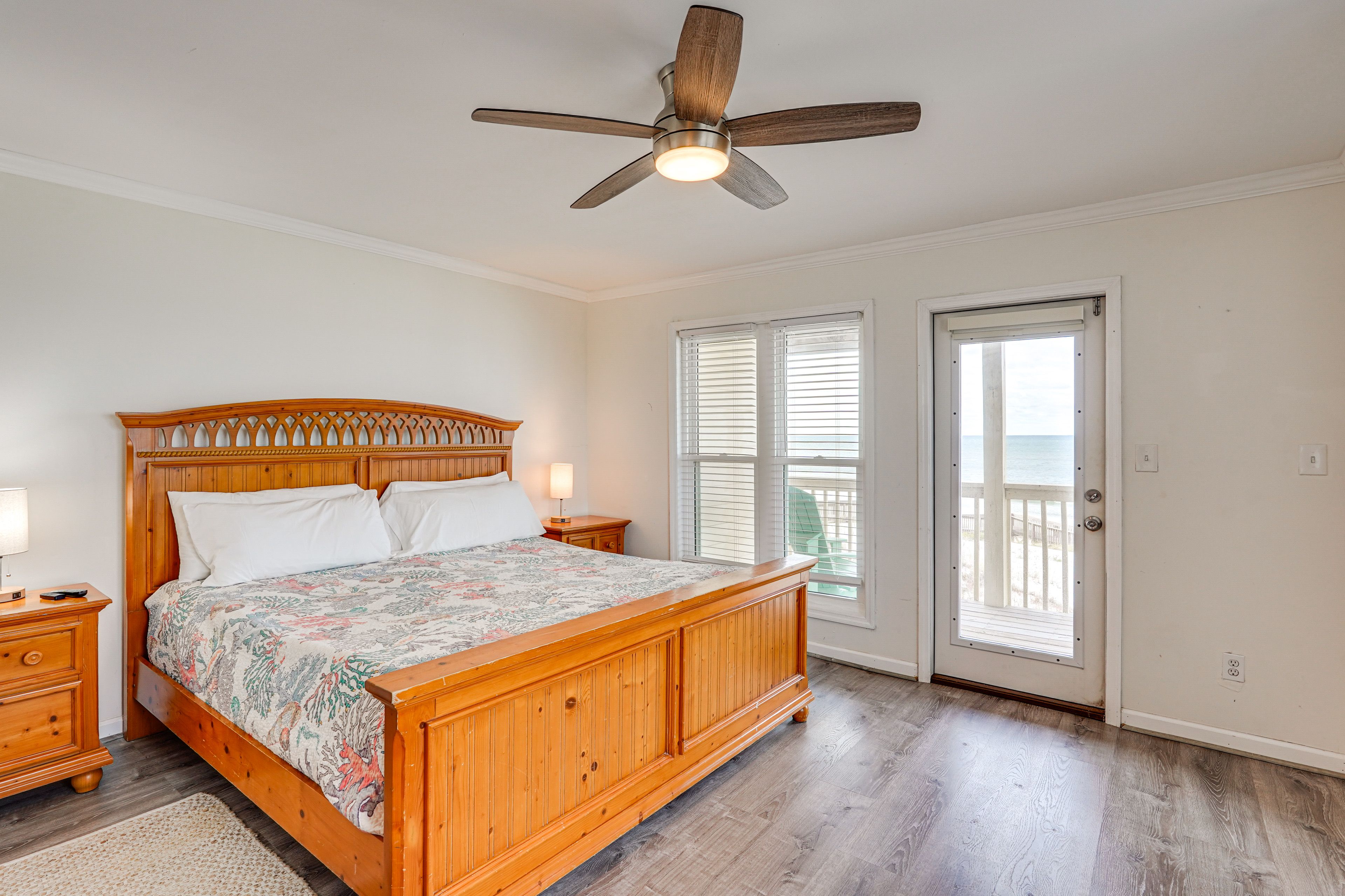 Bedroom 2 | 2nd Floor | King Bed | Smart TV | Balcony Access