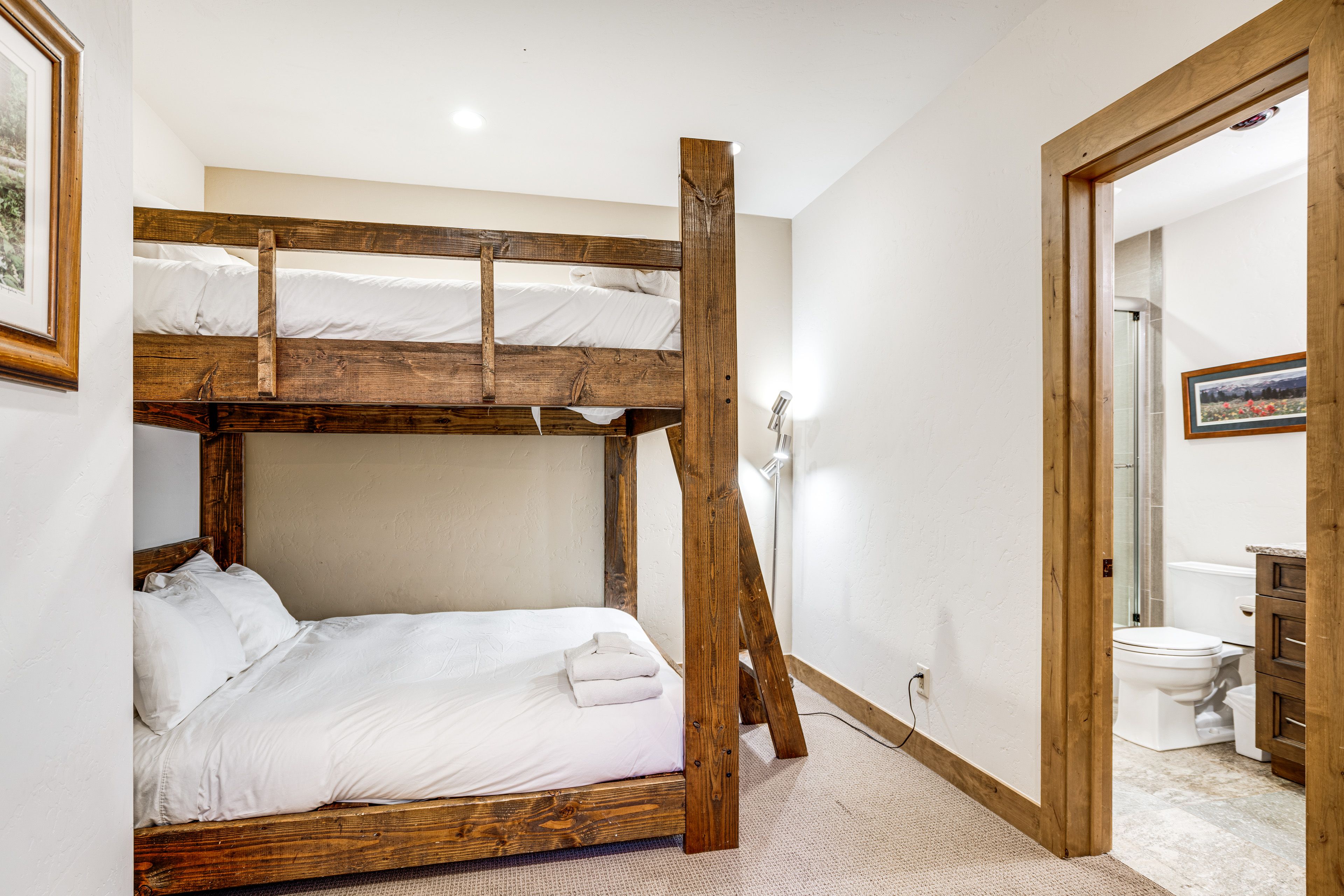 Bedroom 3 | Queen Bunk Bed | Basement Floor