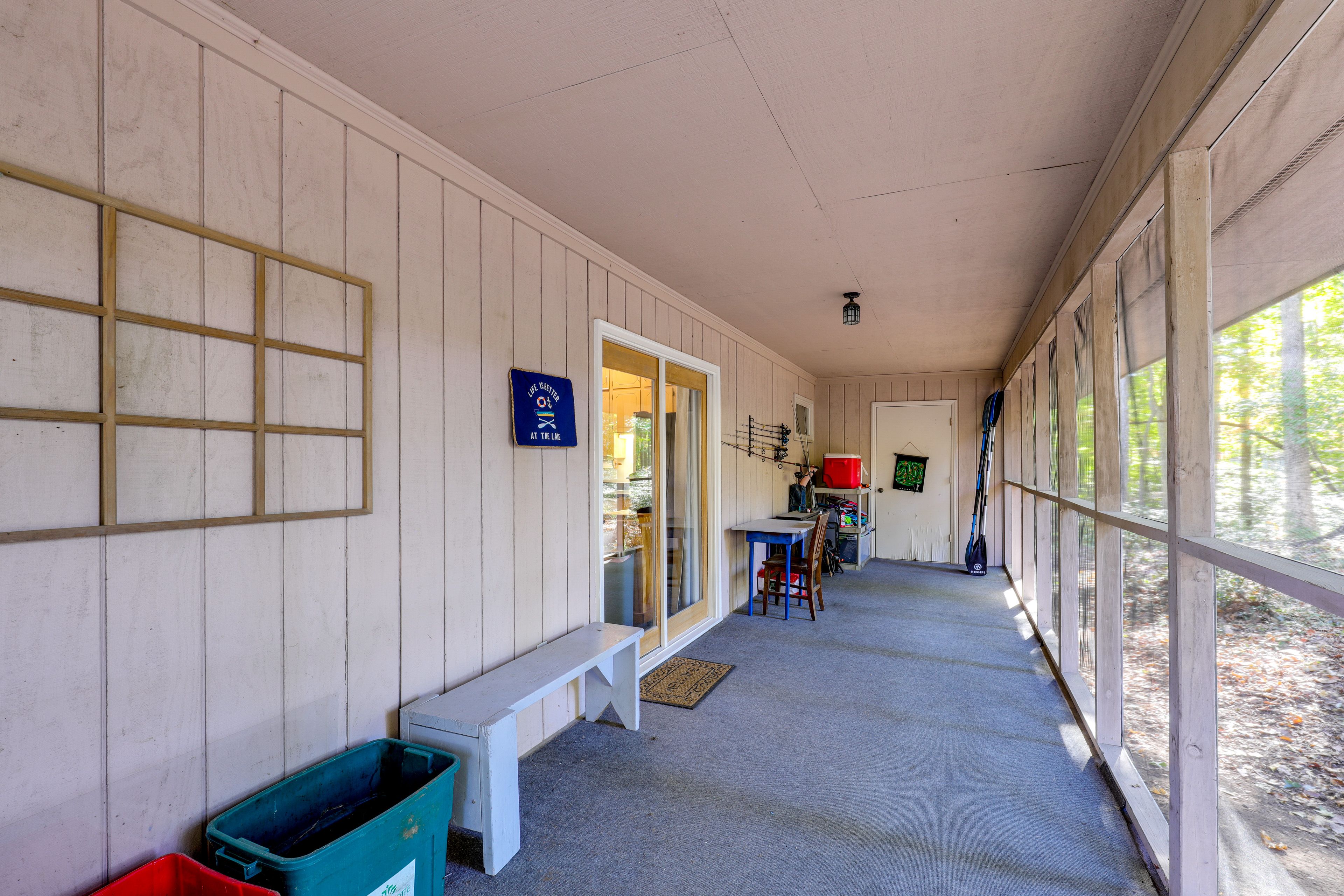 Screened-In Front Porch