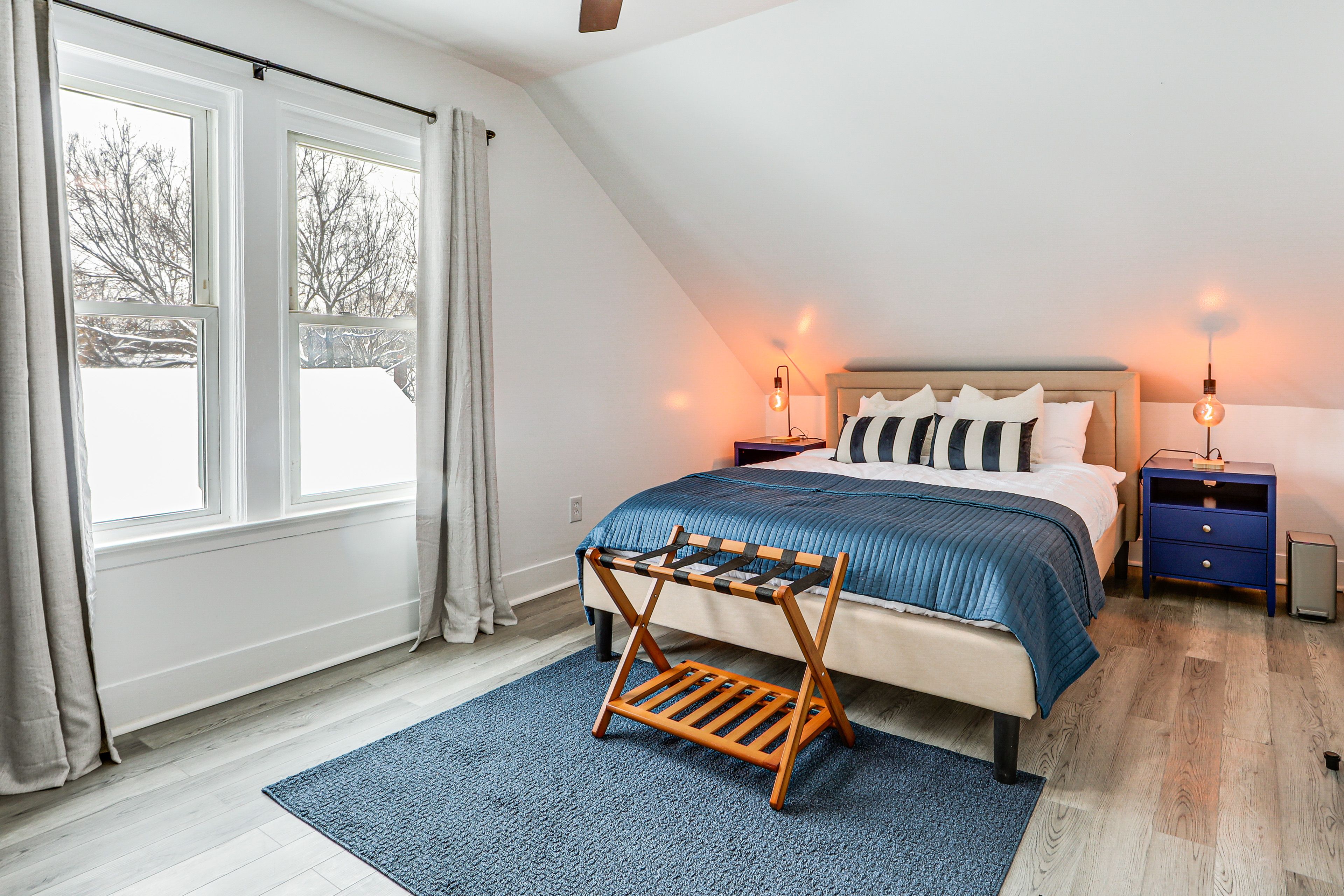 Bedroom 1 | Queen Bed | Linens Provided | 2nd Floor