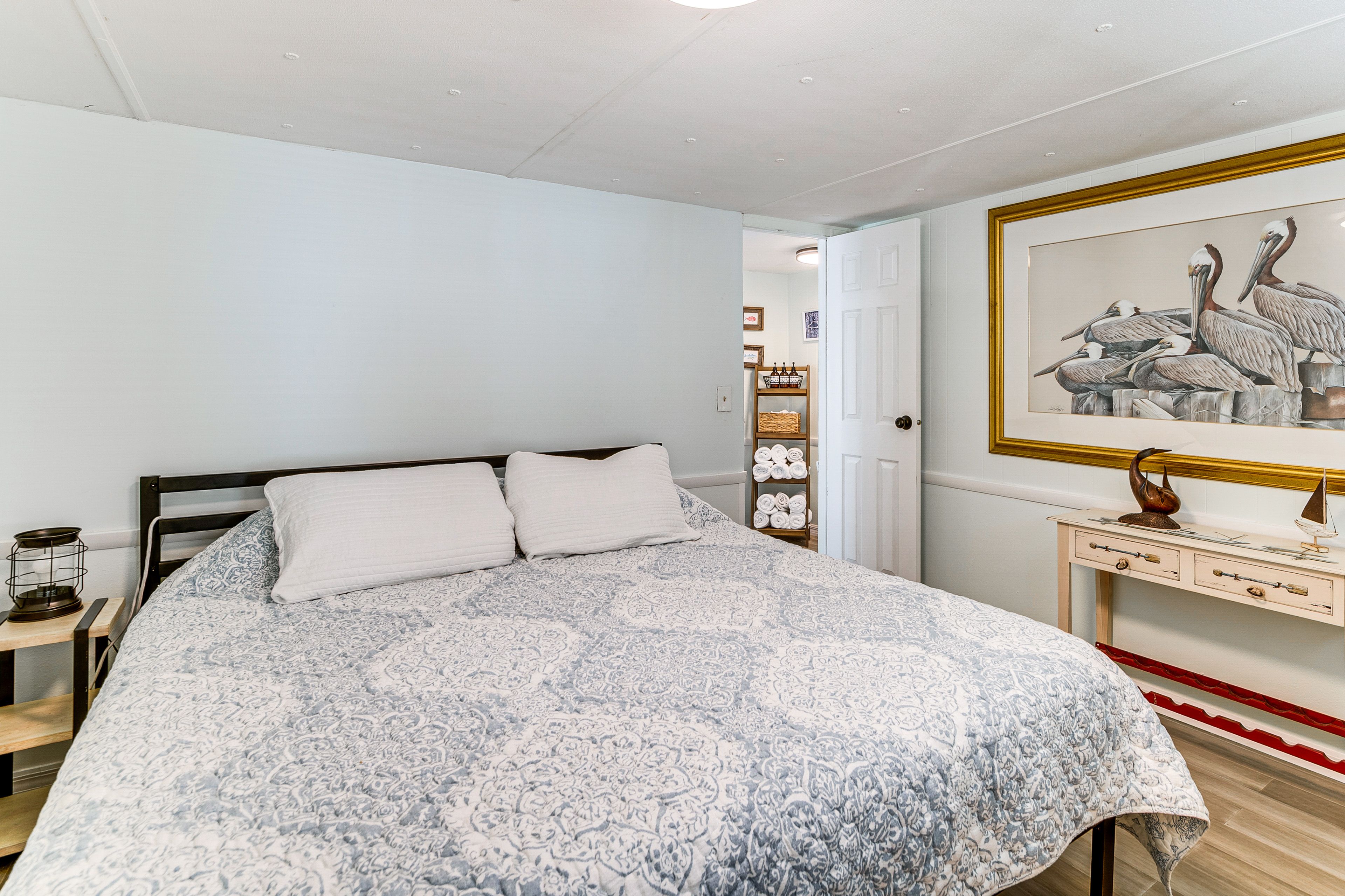 Bedroom 1 | King Bed | Smart TV | Linens Provided