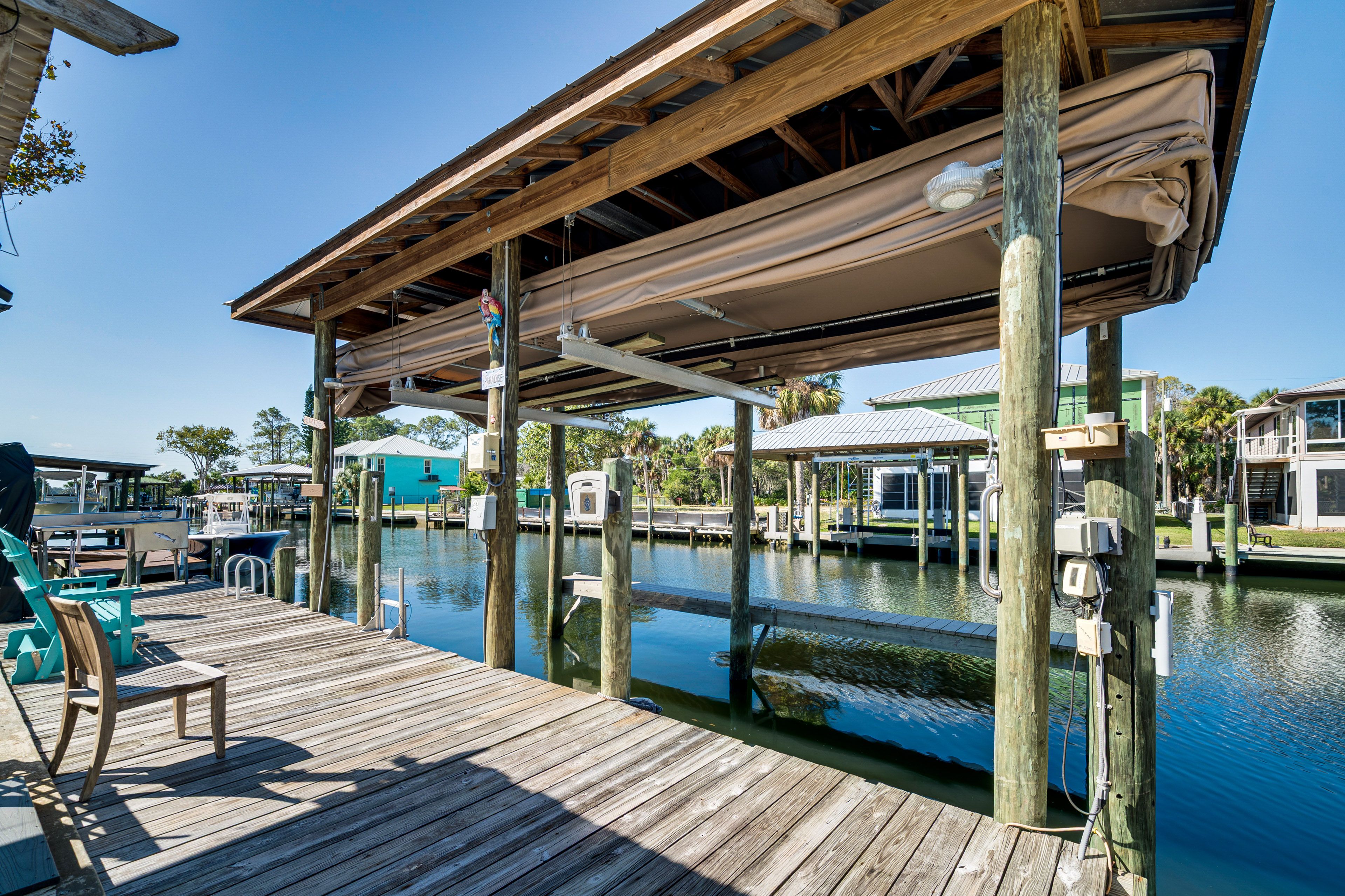 Private Boat Dock | Canal Access