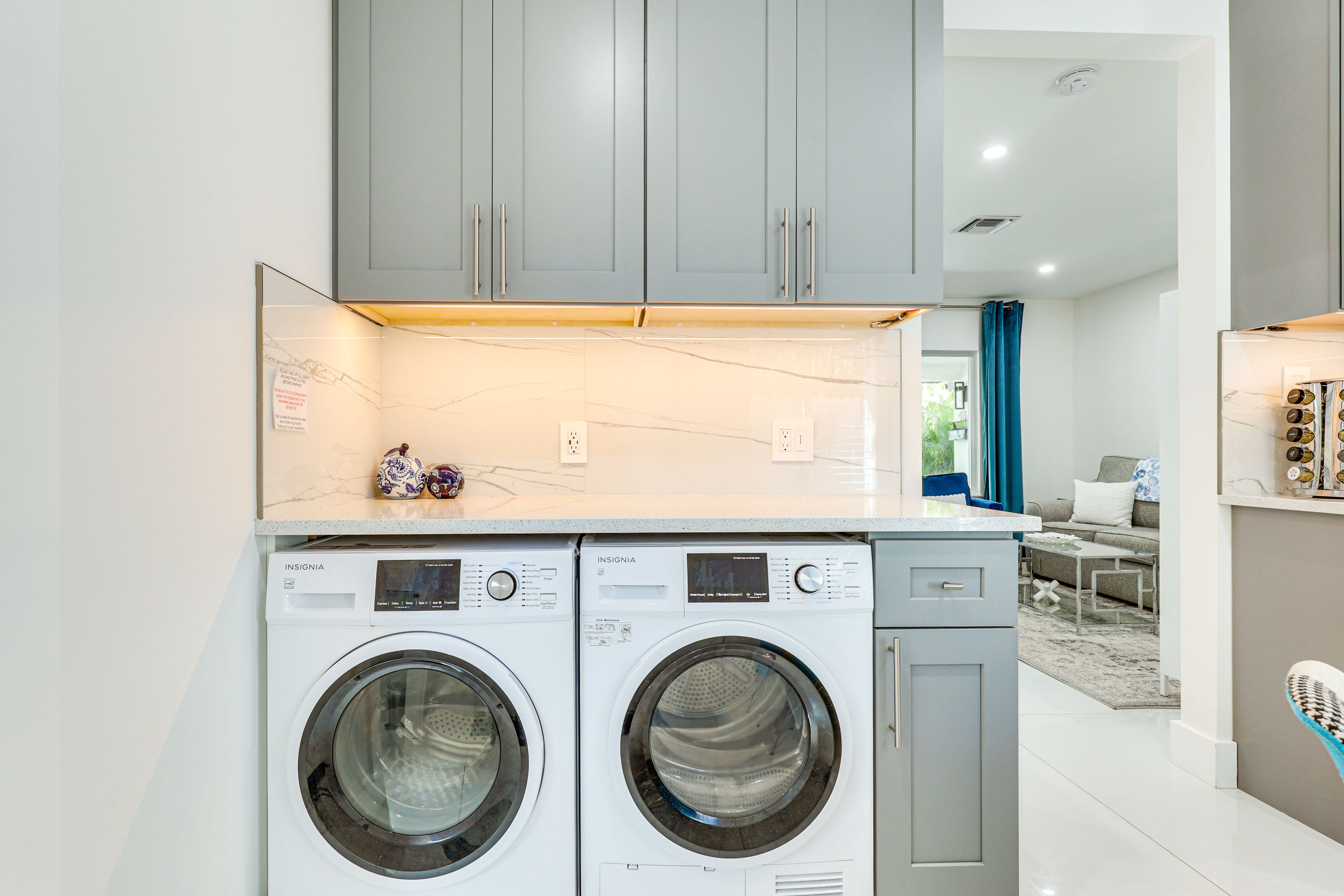 Laundry Area | Washer & Dryer