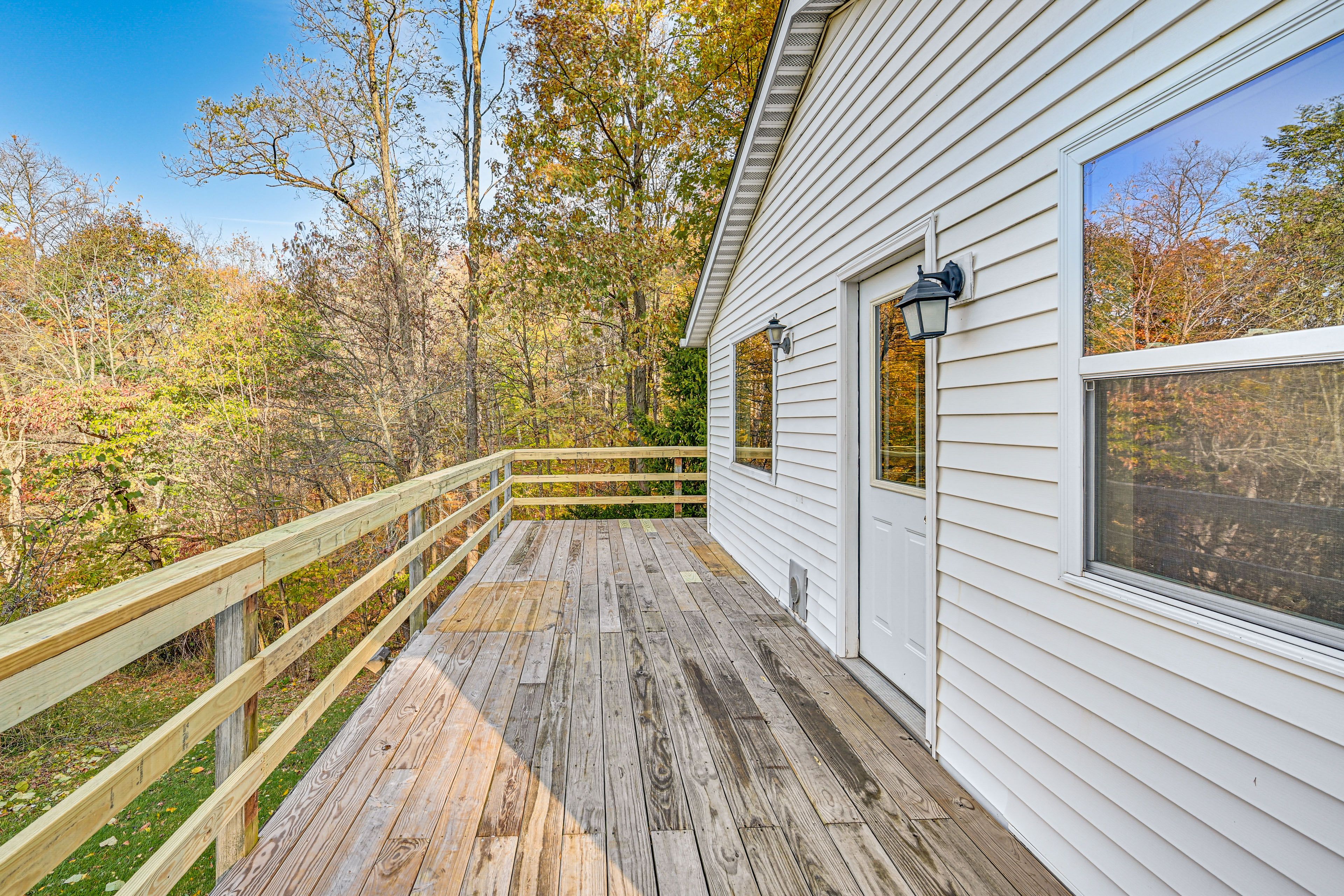 House Exterior | Wraparound Deck | Wooded Surroundings
