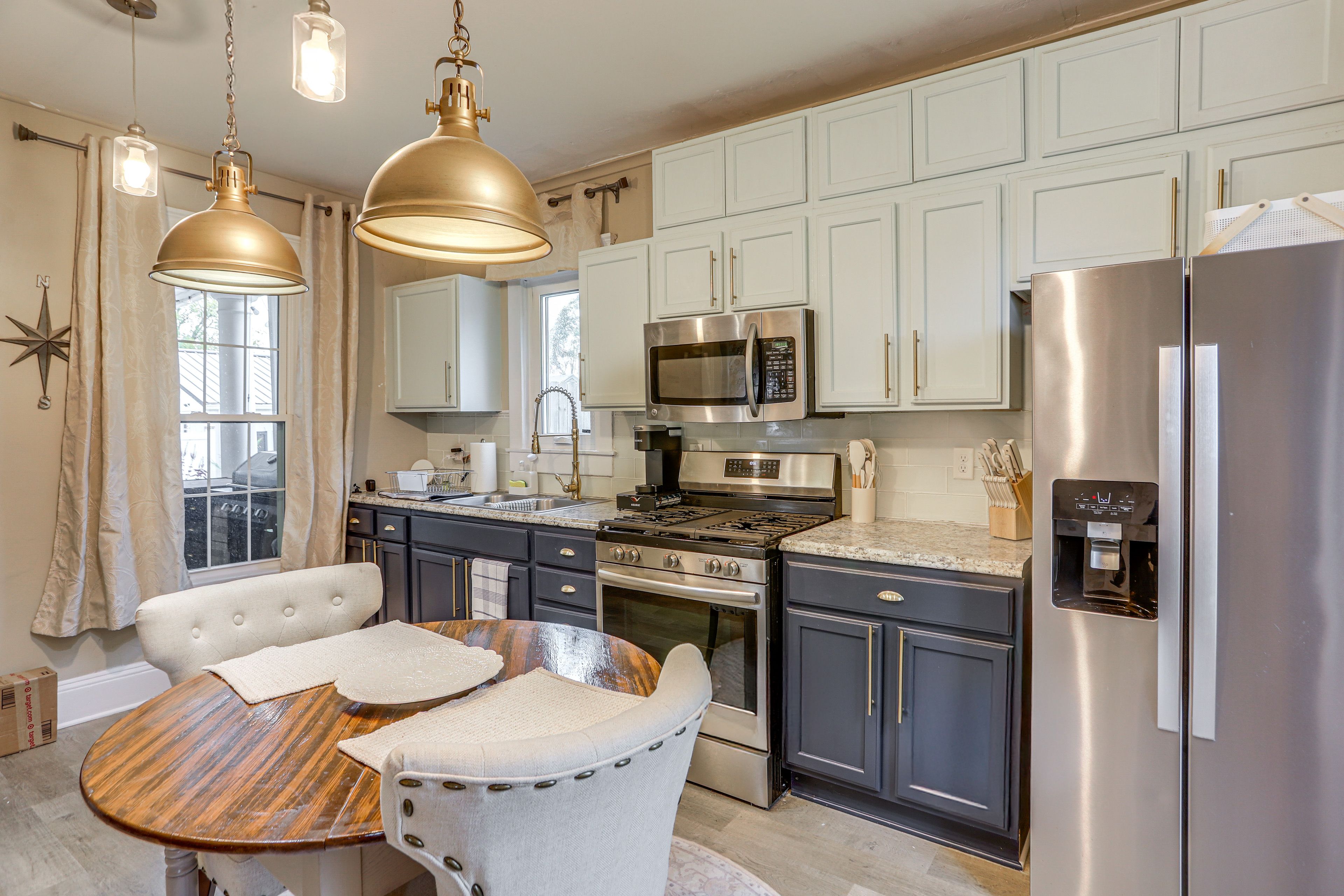 Property Interior | 2-Story Home | Free WiFi | Central A/C & Heating