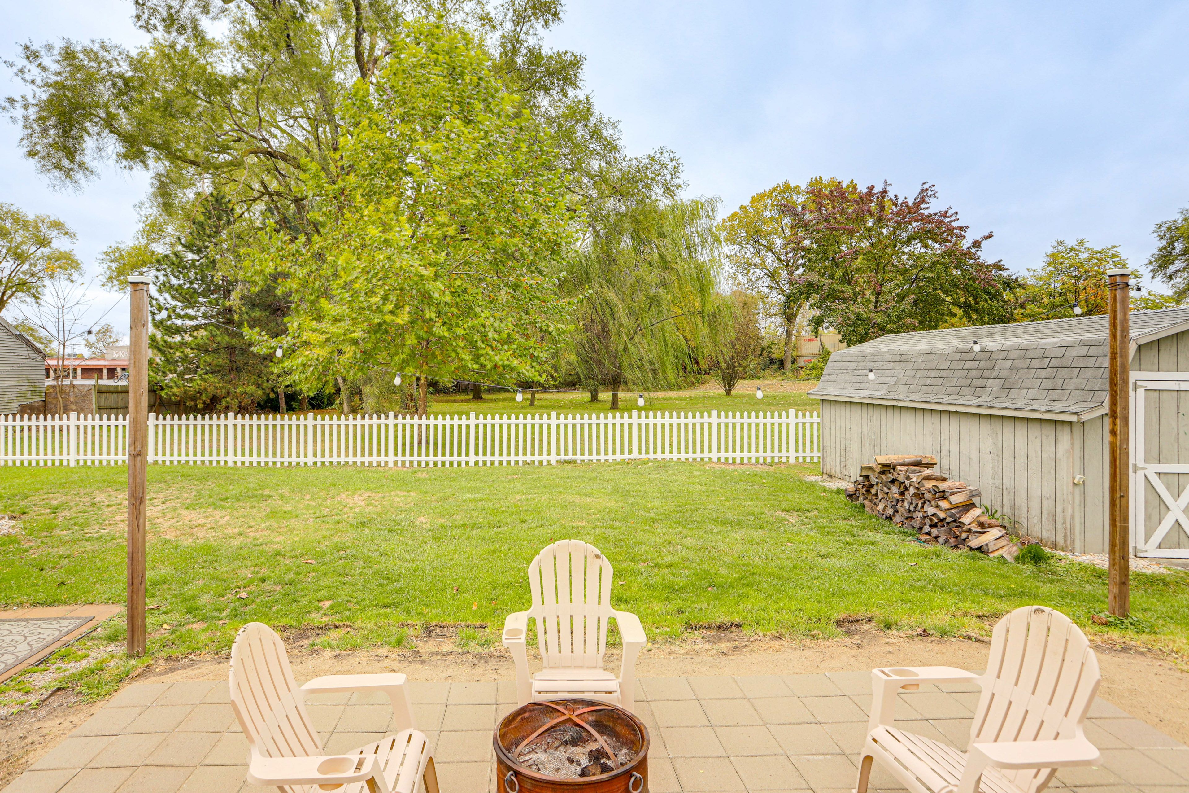 Wood-Burning Fire Pit