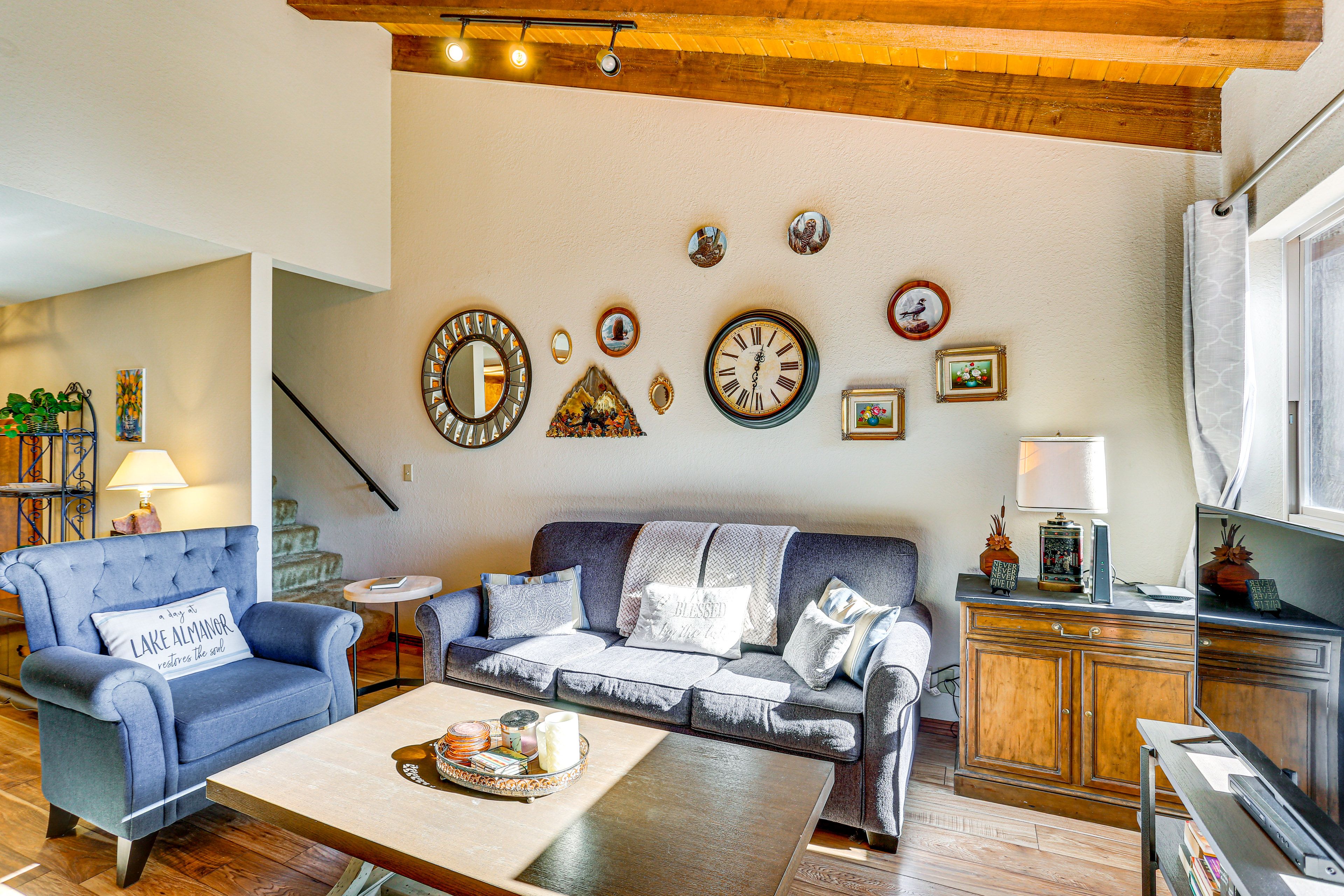 Living Area | Full Sleeper Sofa | 1st Floor