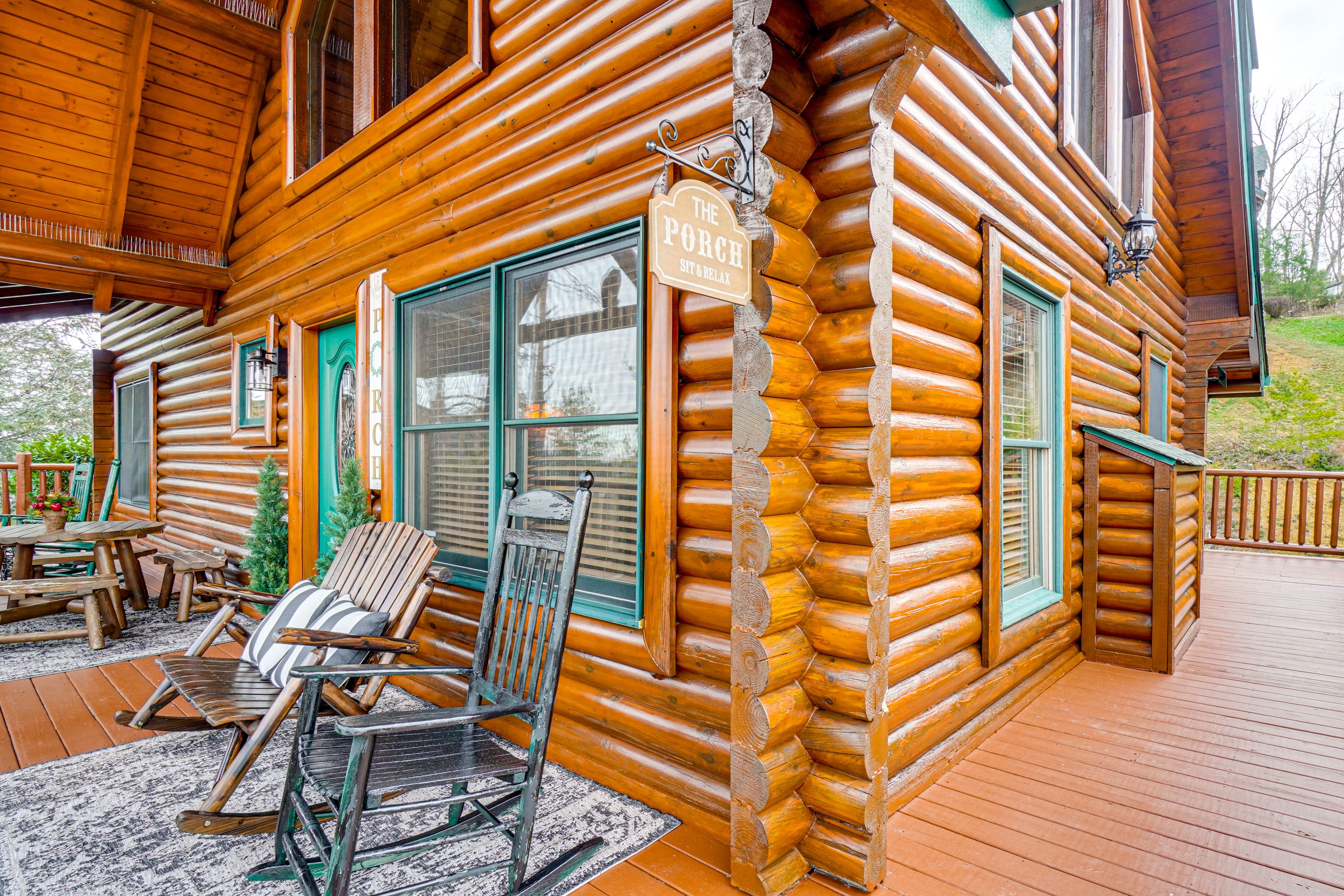 Wraparound Porch | Gazebo | Mountain Views