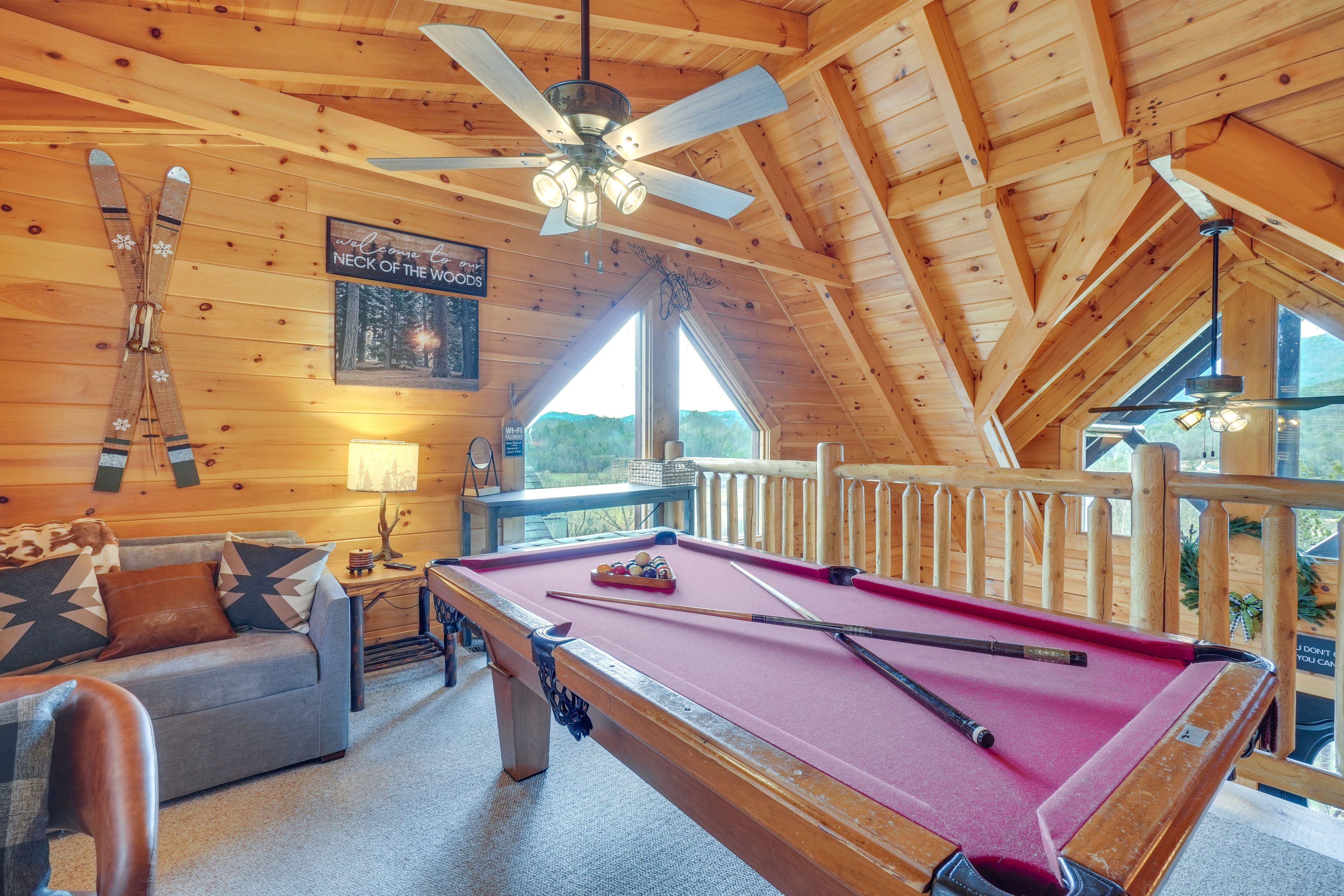 Game Room Loft | Twin Sleeper Sofa | 2nd Floor