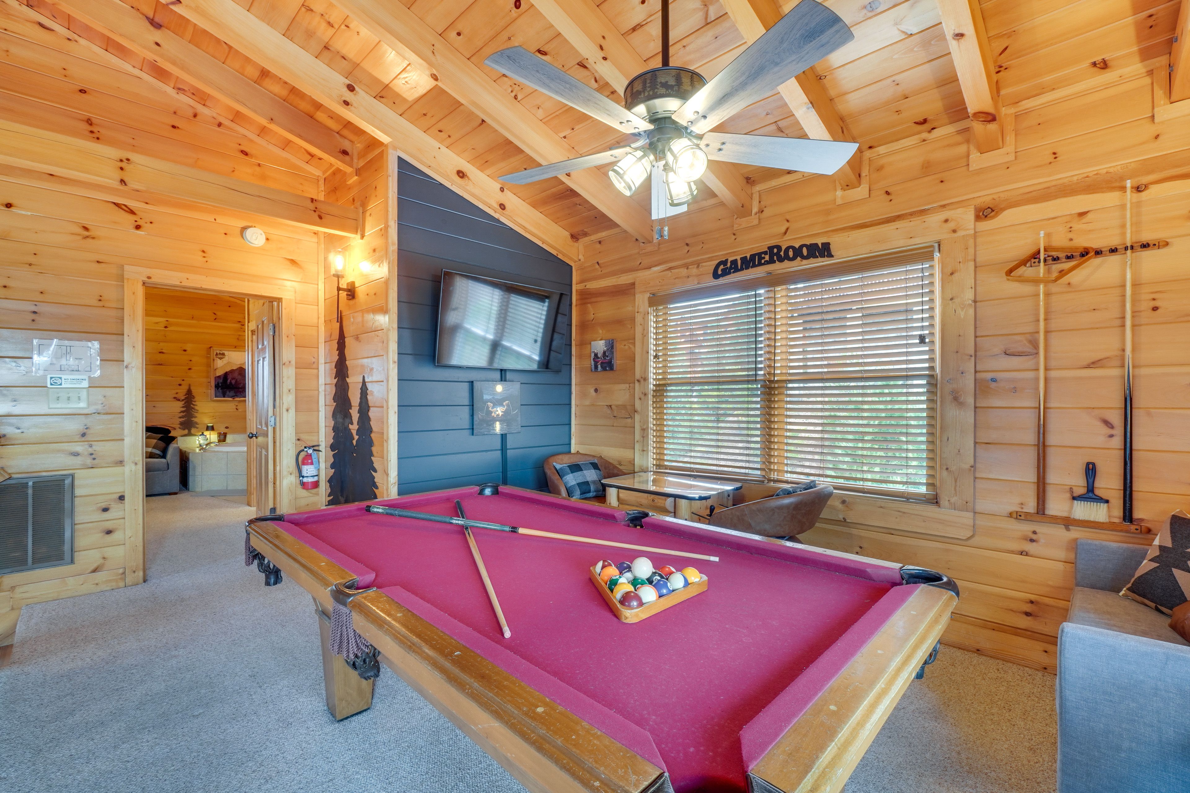 Game Room Loft | Free WiFi