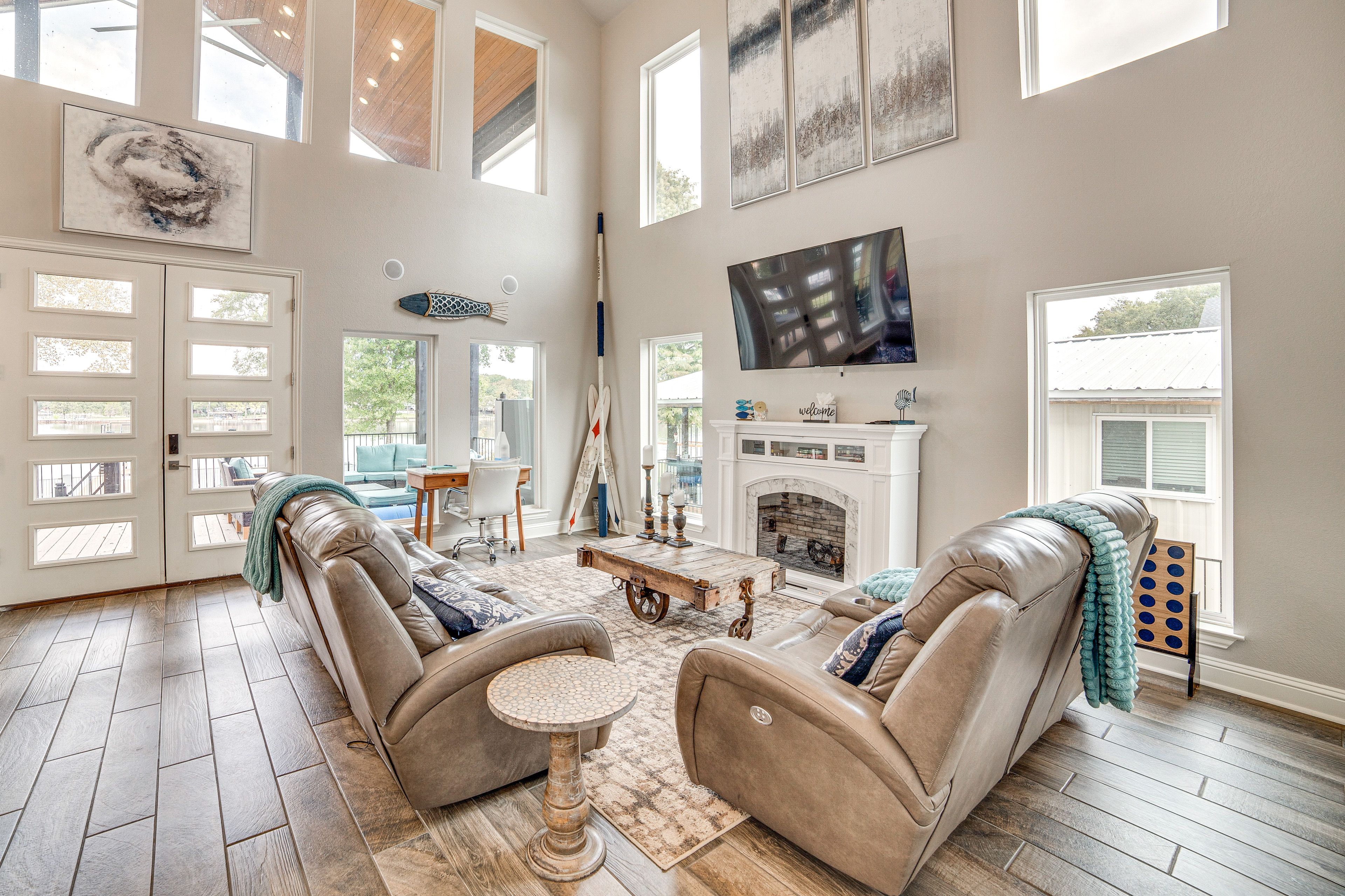 Property Interior | 2-Story Home | Free WiFi | Central A/C & Heating