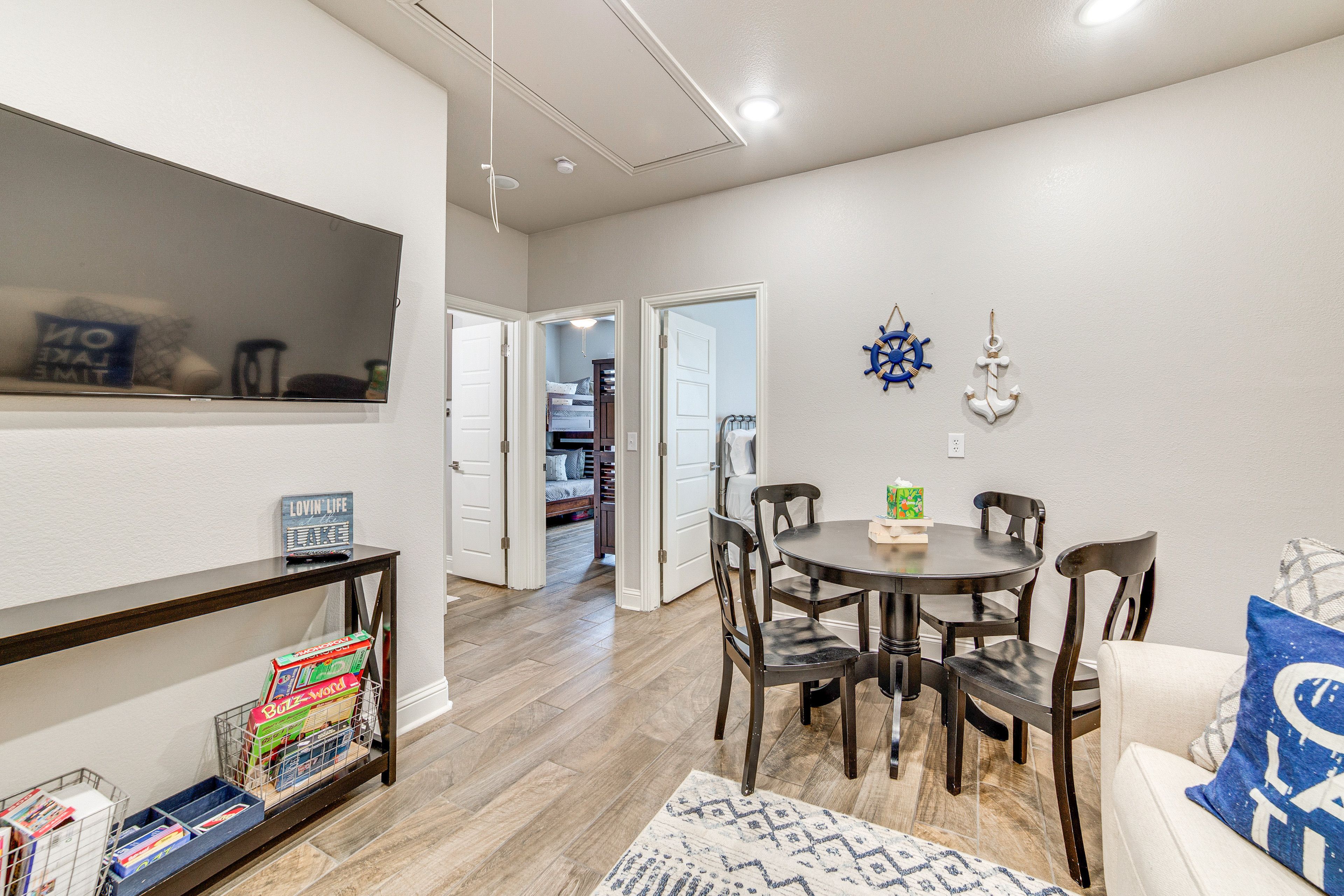 Sleeping Nook | 2nd Floor | Queen Sleeper Sofa | Books/Board Games