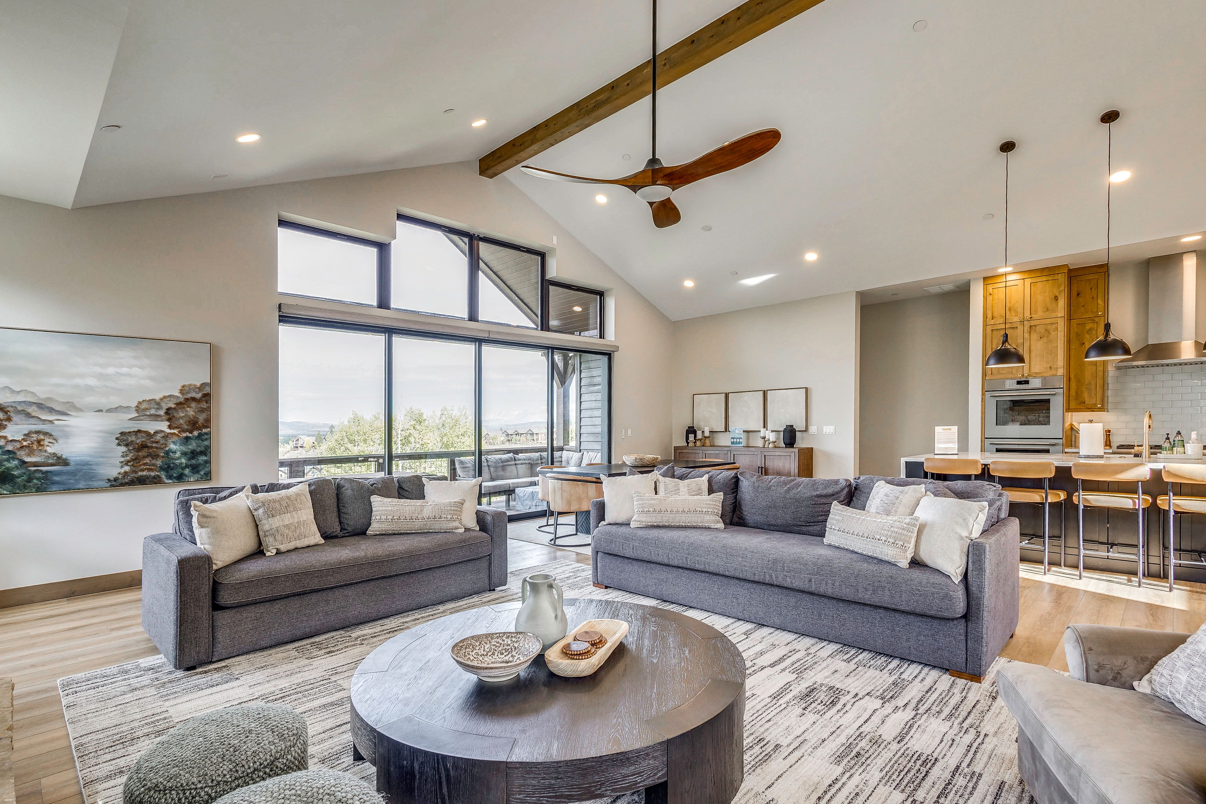 Living Room | Queen Sleeper Sofa | Free WiFi | Central Heat | Main Floor