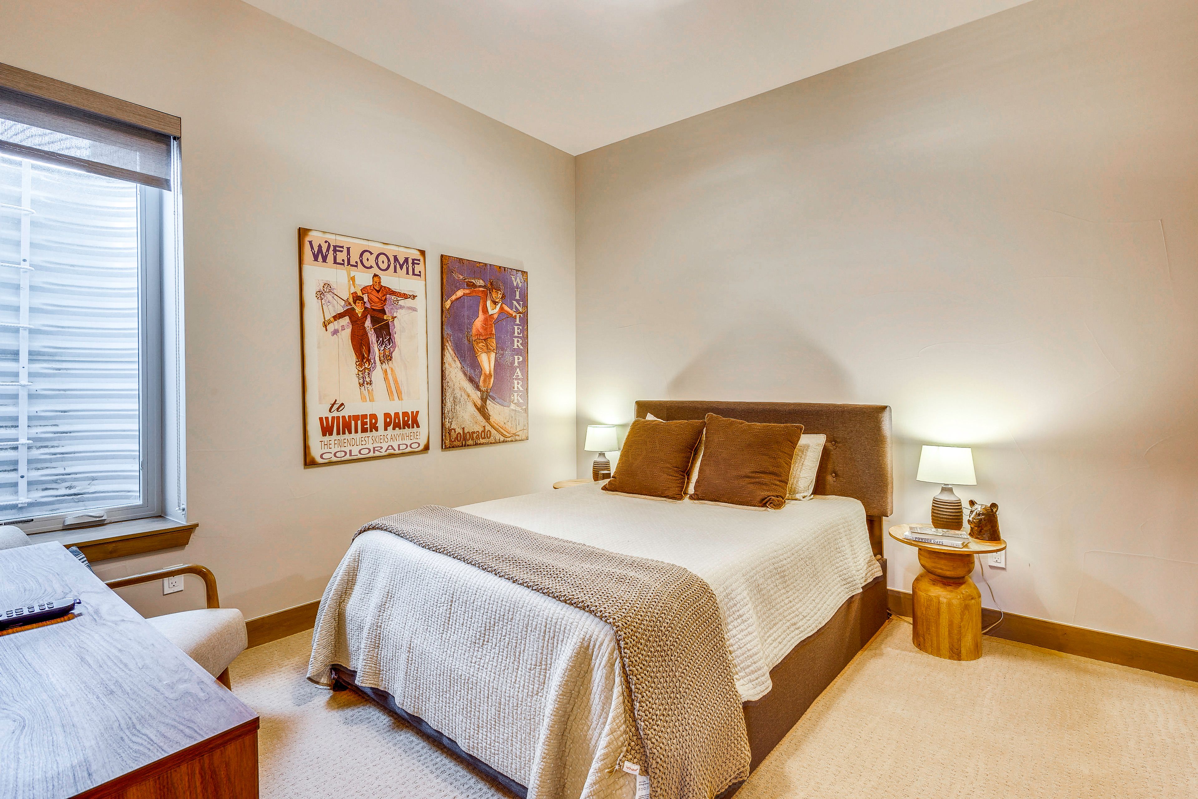 Bedroom 3 | Queen Bed w/ Twin Trundle | Walk-In Closet | Lower Floor