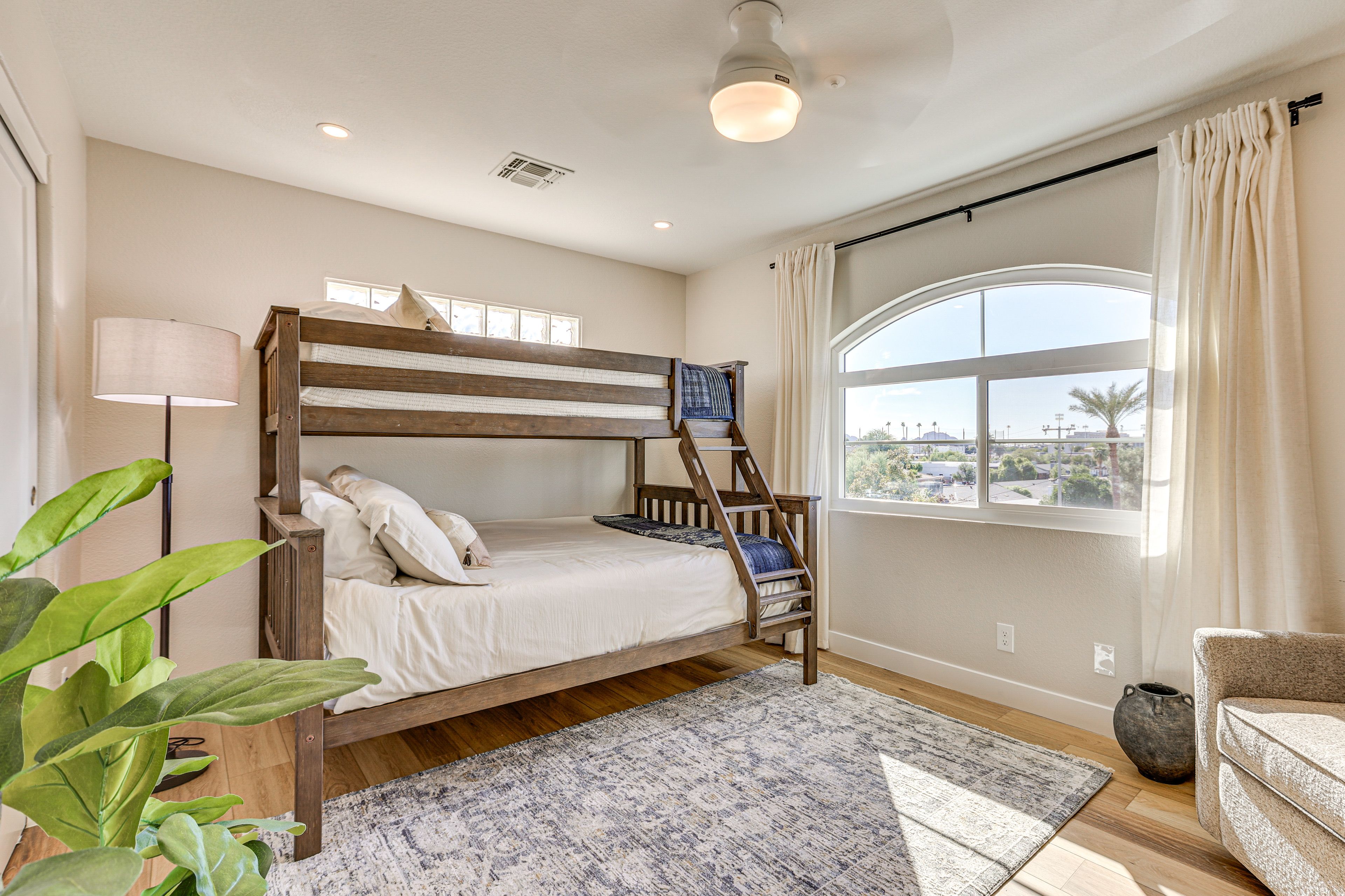 Bedroom 2 | Twin/Queen Bunk Bed | Linens Provided