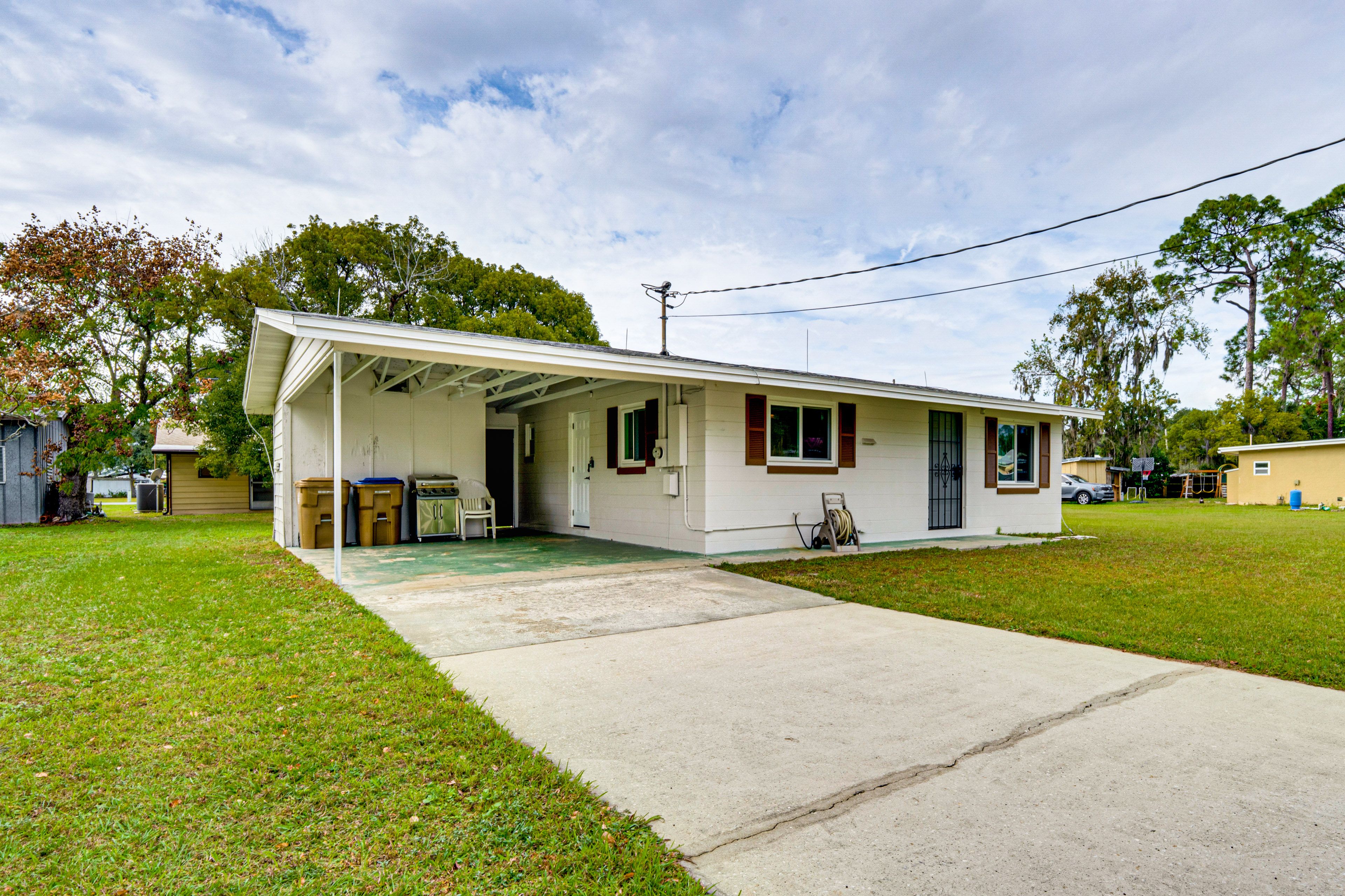 Parking | Carport (2 Vehicles) | Free Street Parking (First-Come, First-Served)