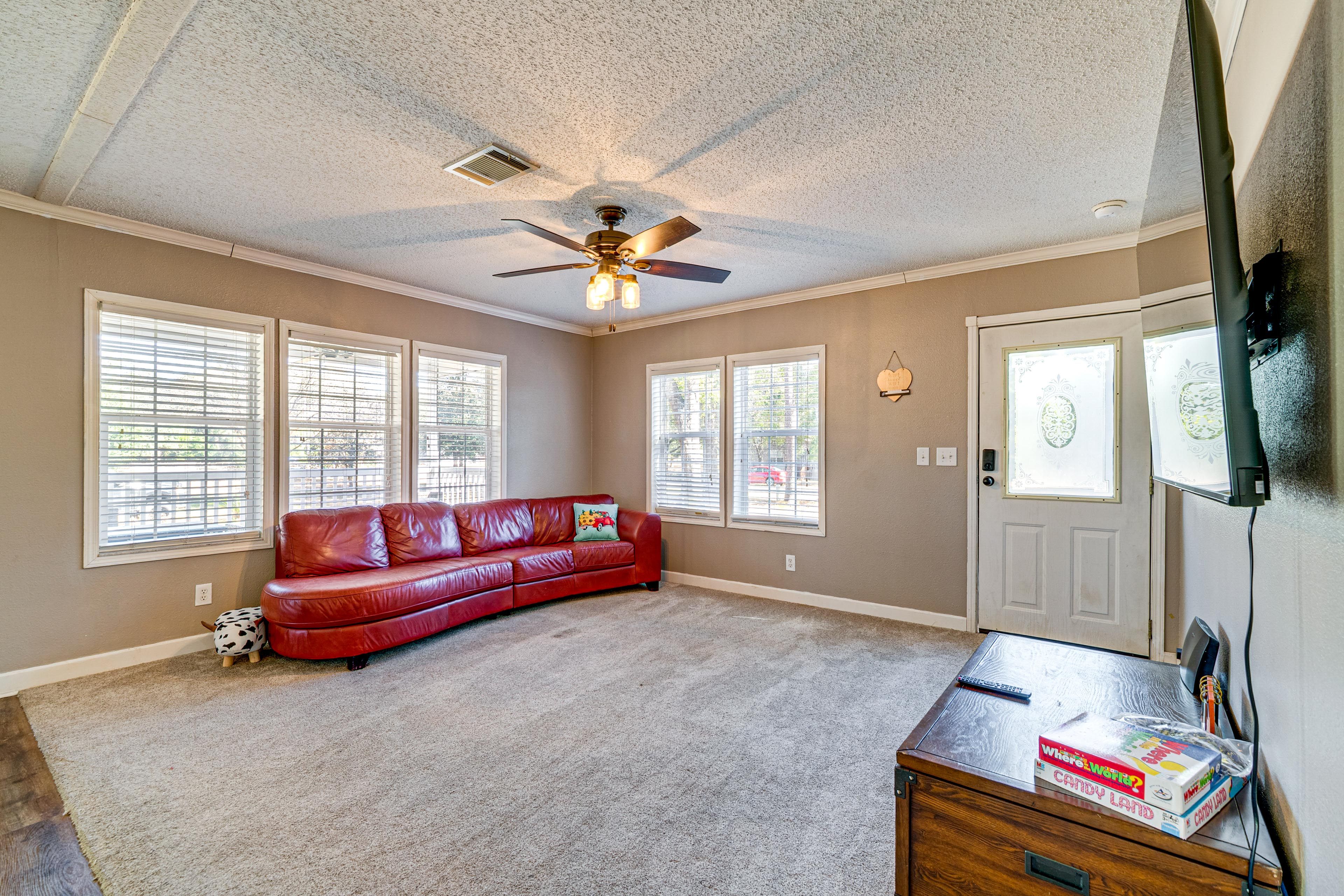 Living Area | TV | Board Games