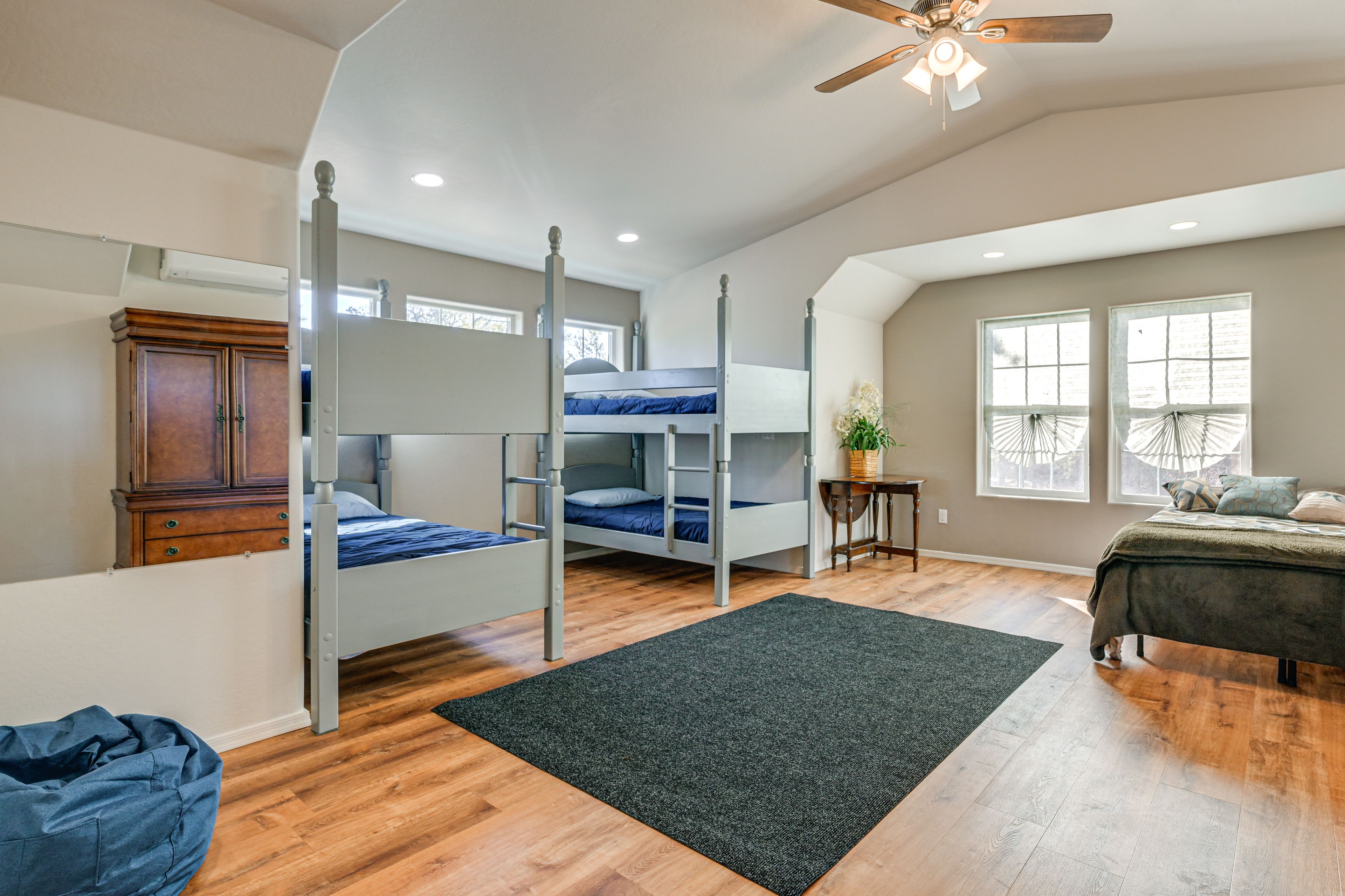 Bedroom 3 (Loft) | 2nd Floor | 2 Twin Bunk Beds | Full Bed